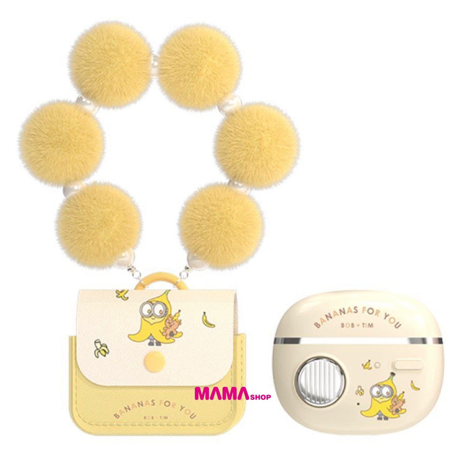 香港正版授權 Minions x Emie 小黃人Bob和Tim系列🎧J08藍牙耳機套装