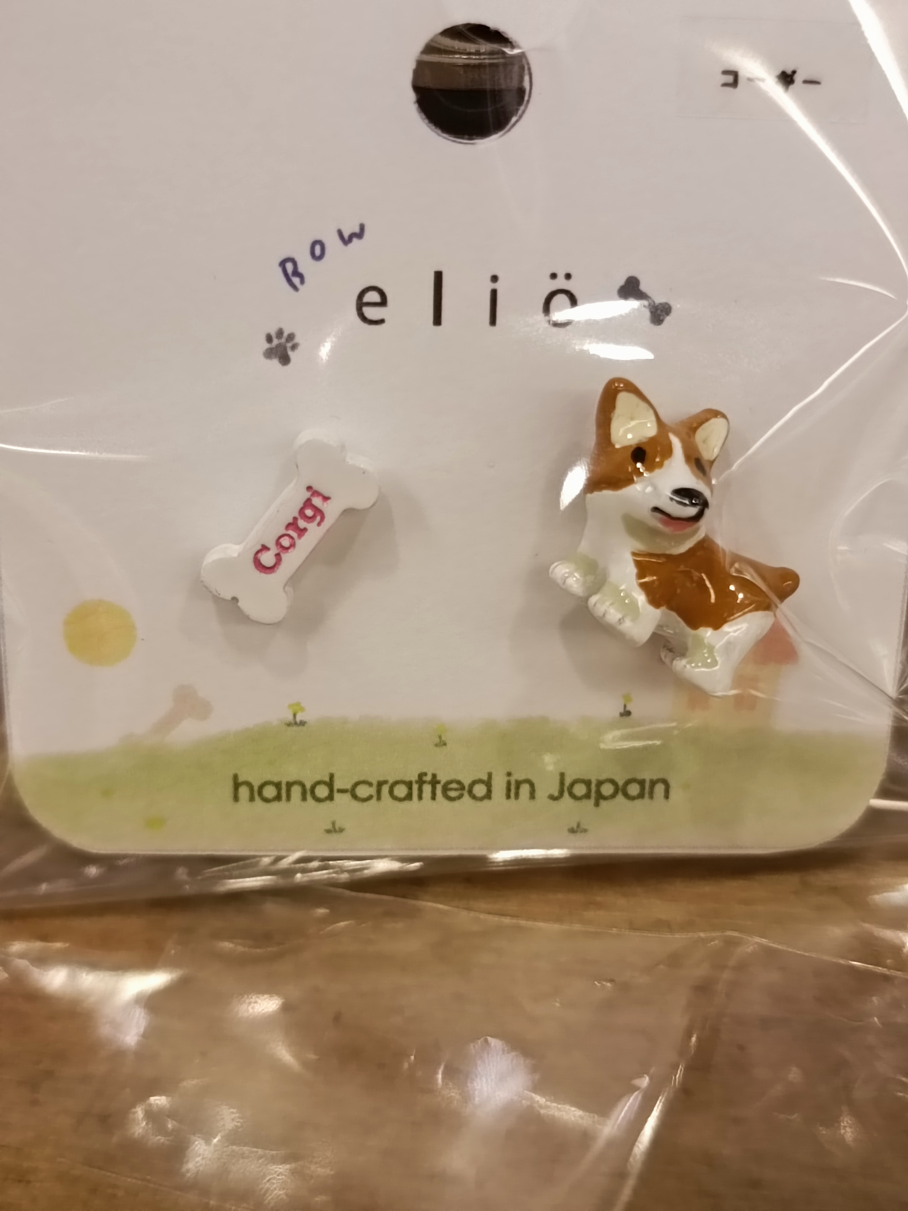 elio 柯基 耳環
