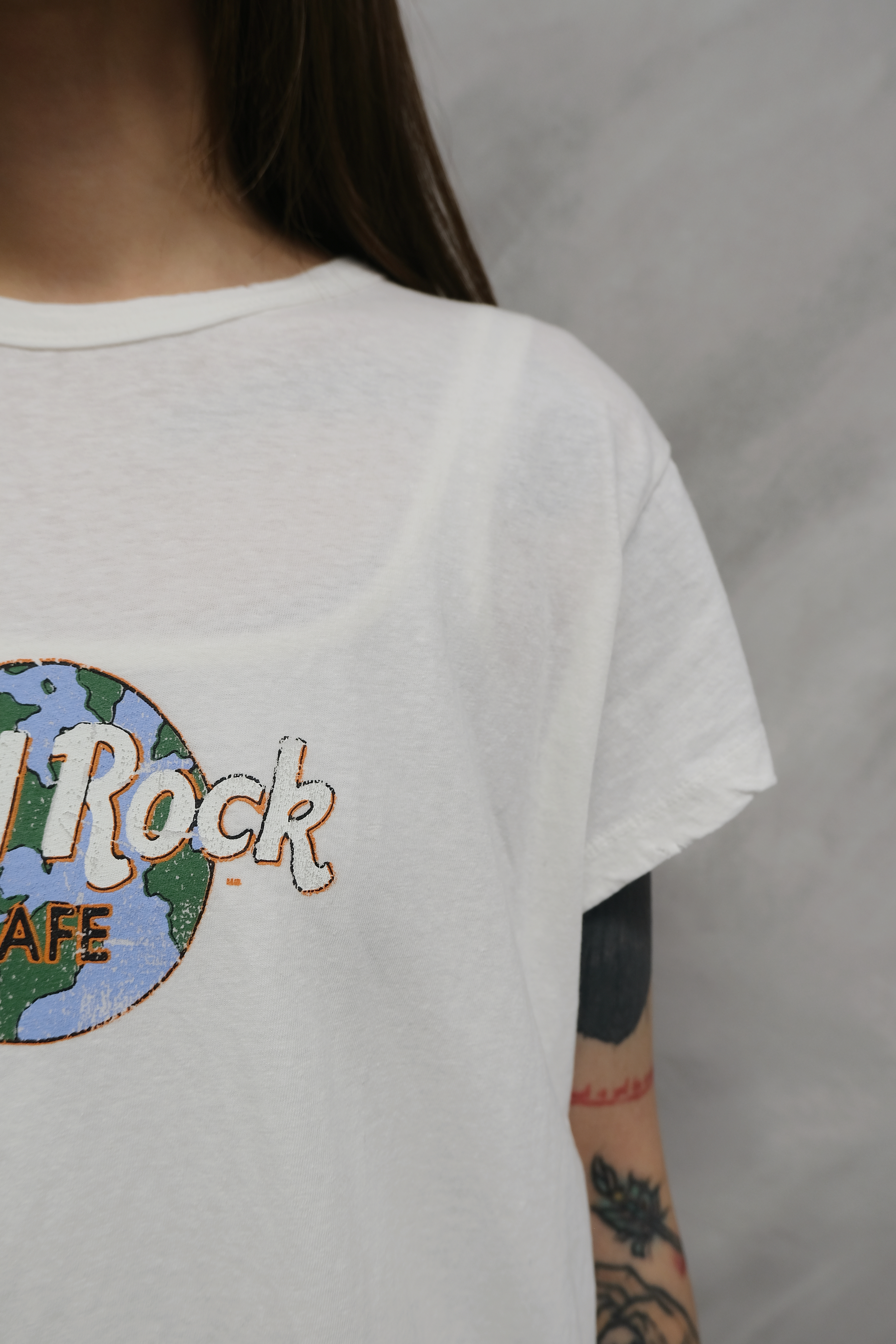 （預購優惠) Hard rock printed tee #top150