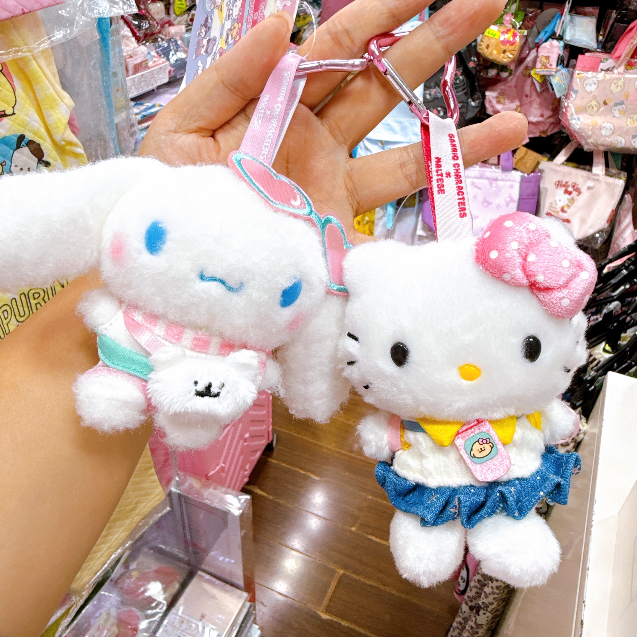 上海Pop Pop Store限定Sanrio 線條小狗系列公仔掛飾