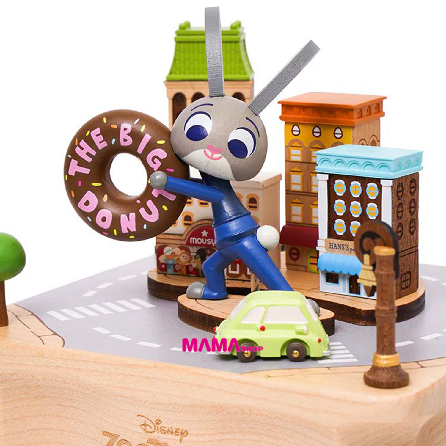 台灣直送迪士尼Zootopia 優獸大都會系列音樂盒