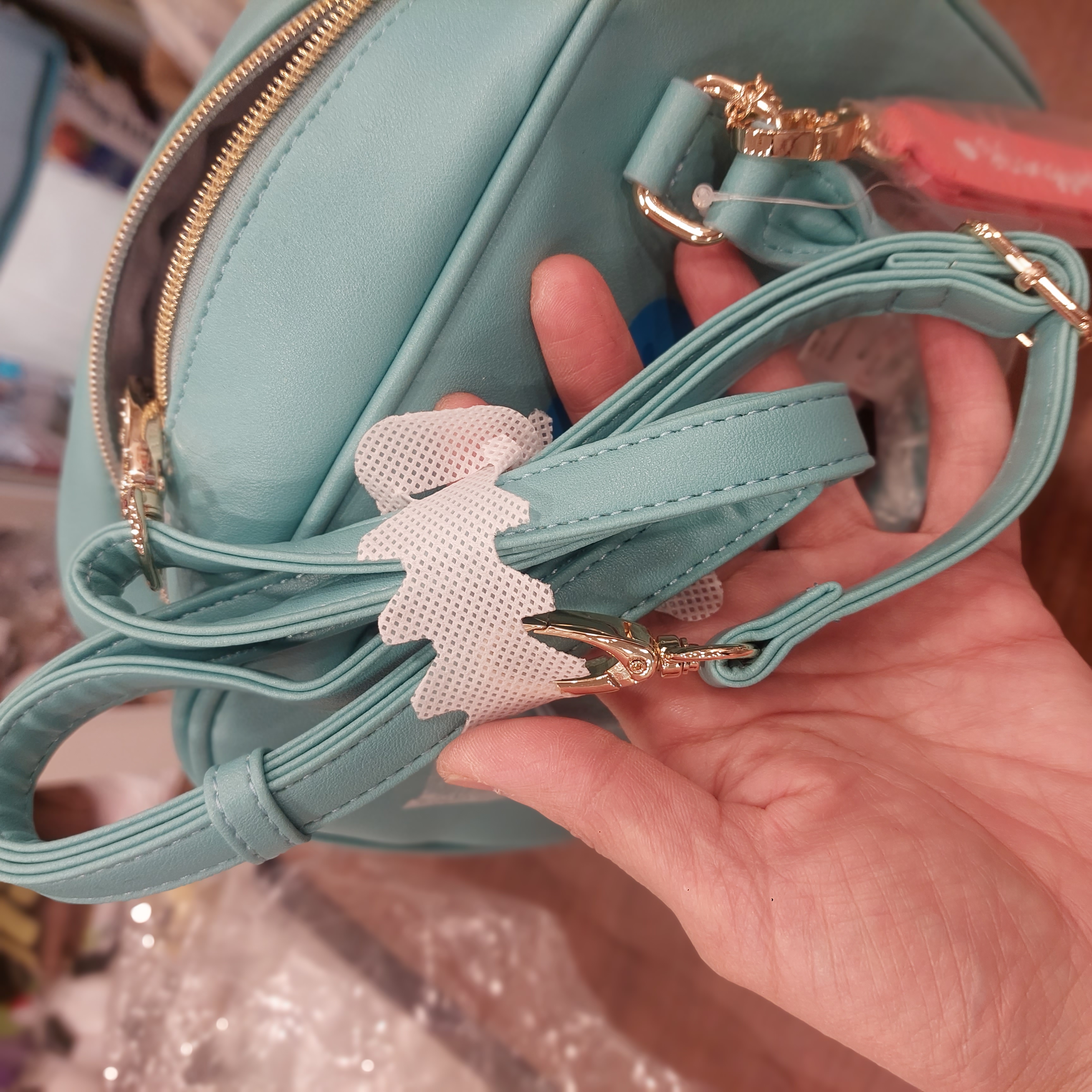 原裝日本 Sanrio Hangyodon 水怪 醜魚 兩用手袋 Handbag