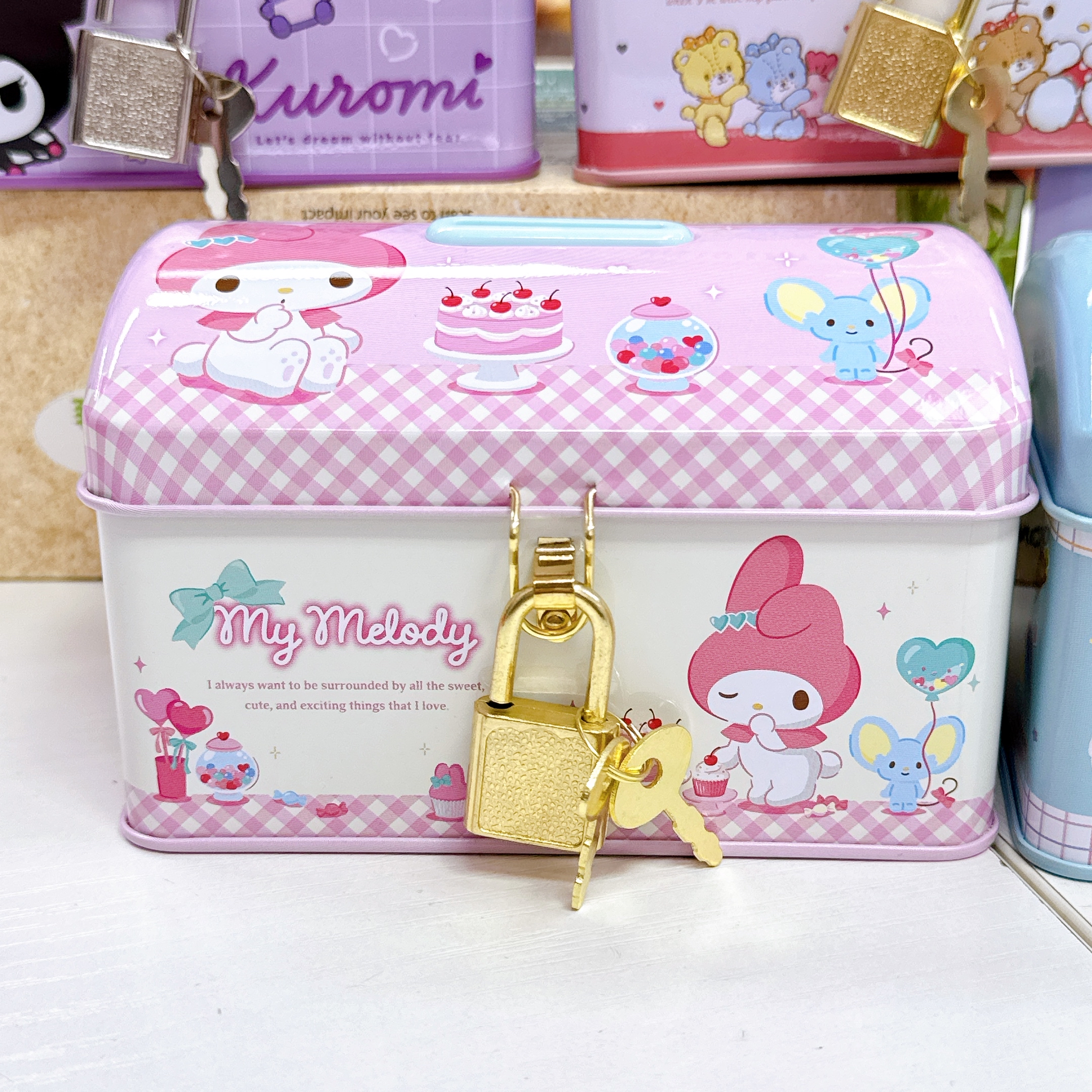 日本直送sanrio/蠟筆小新新款迷你錢箱 小童最愛