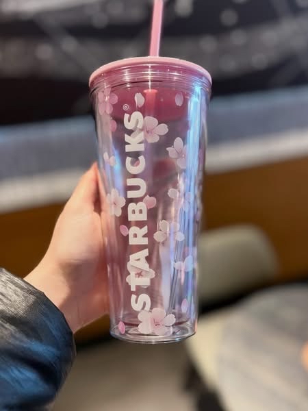 歐洲限定Starbucks限定Starbucks® Reusable Cold Cup Aura Blossom Pink 20oz  