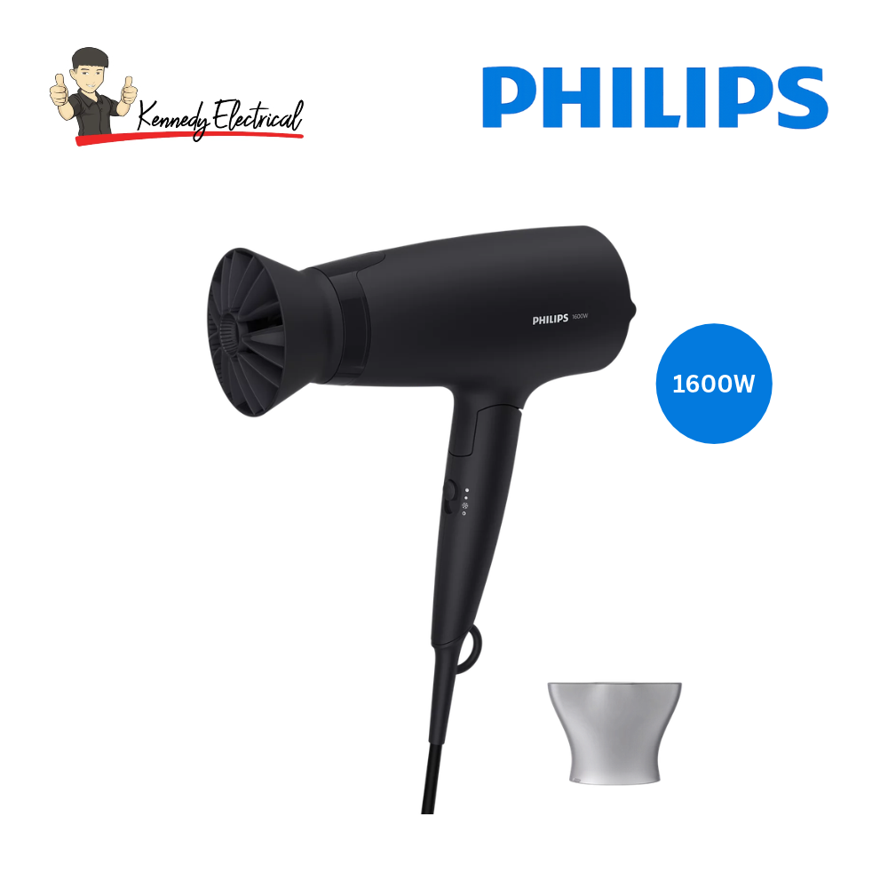 Philips 3000 Series 1600W Compact Hair Dryer (BHD308/13)