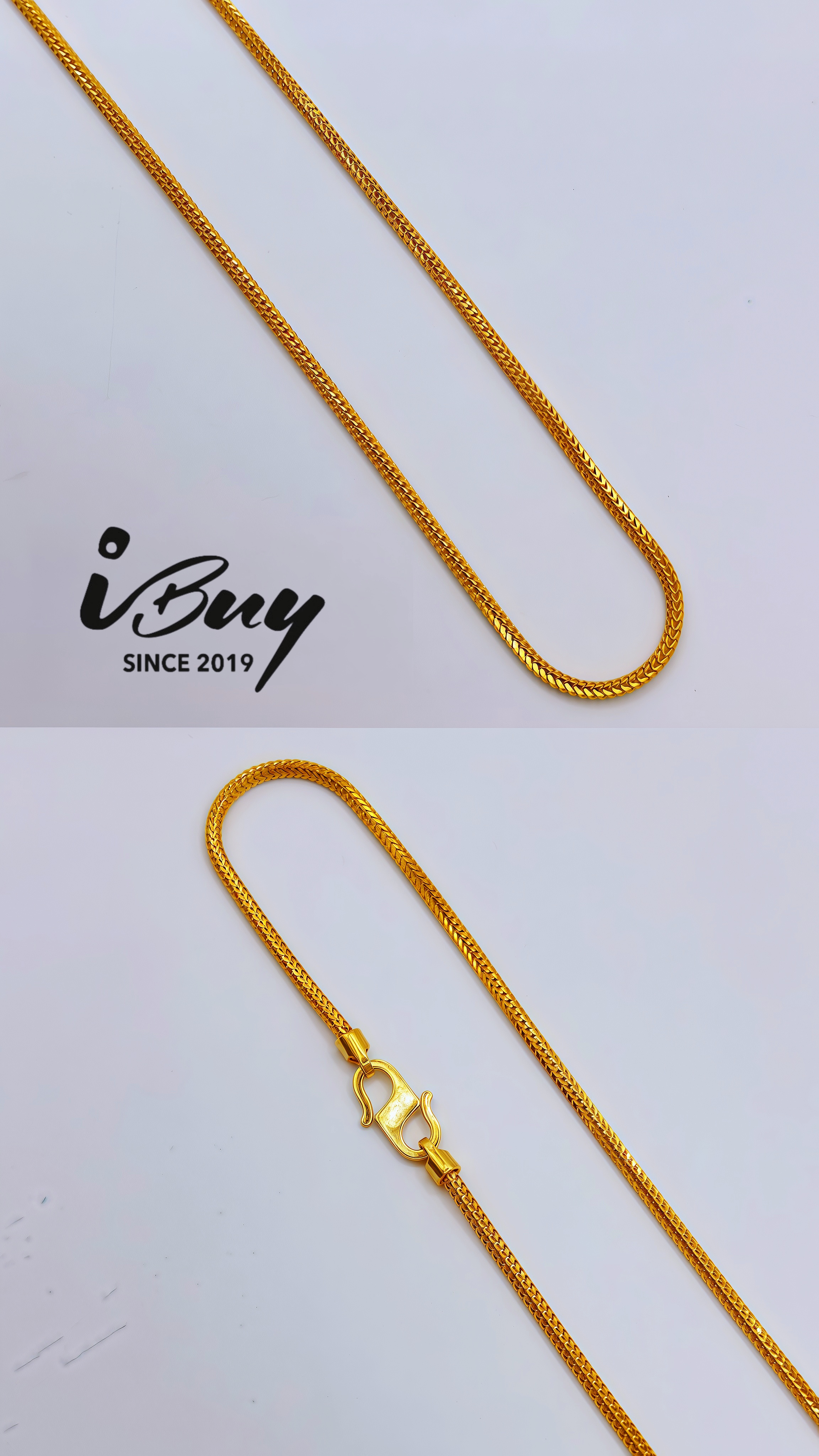 916 GOLD DRAGON NECKLACE 916 金 龙身项链