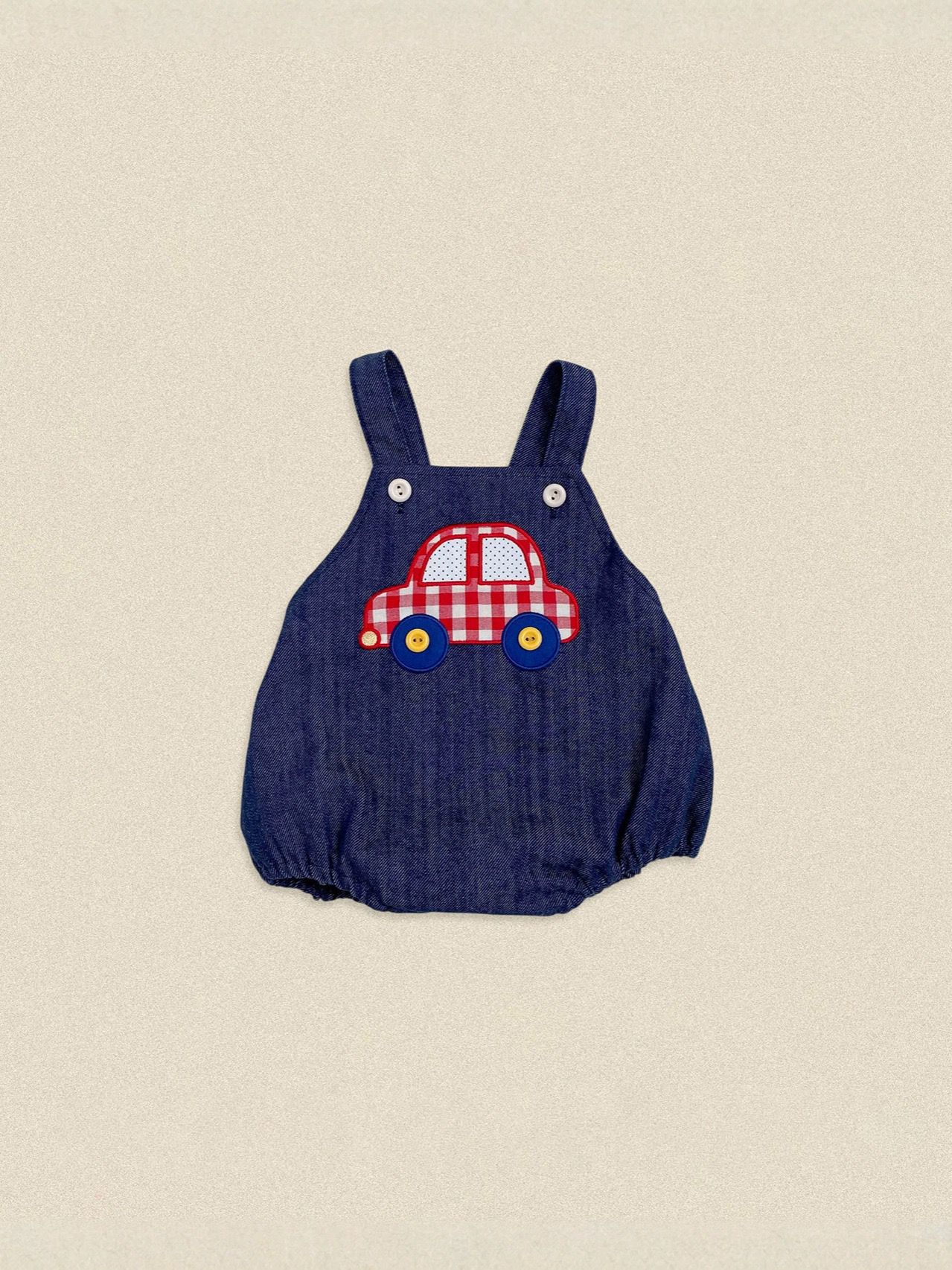 秋季韓版ins小汽車刺繡包屁