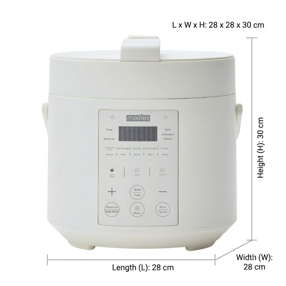 Morries 2L Intelligent Pressure Cooker MS222IPC OT