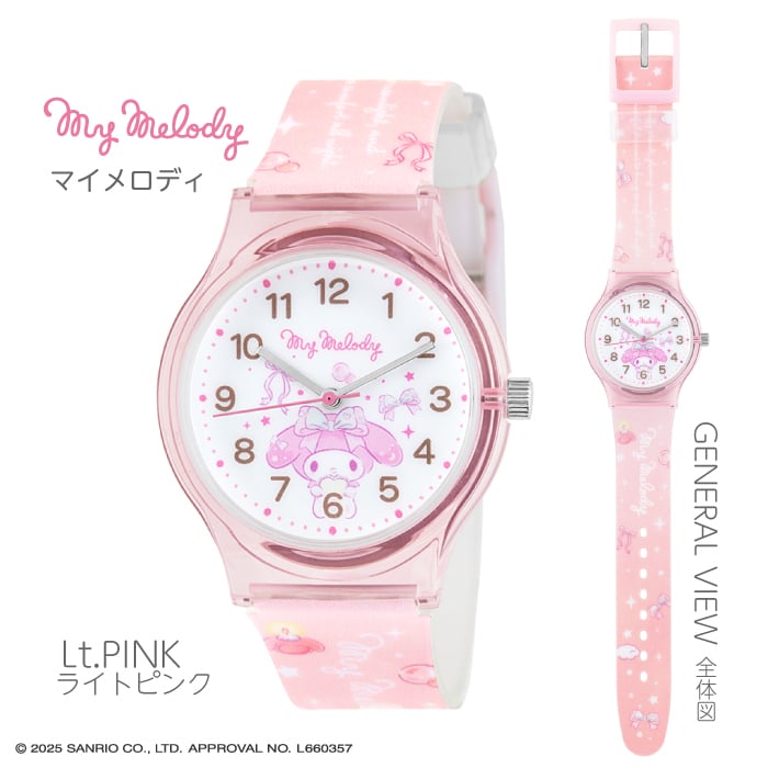 【⭐訂購⭐】🌀 🇯🇵 日本直送🇯🇵 #Sanrio 透明錶殼手錶［4款選］🌀[EKGD-0116][260615]