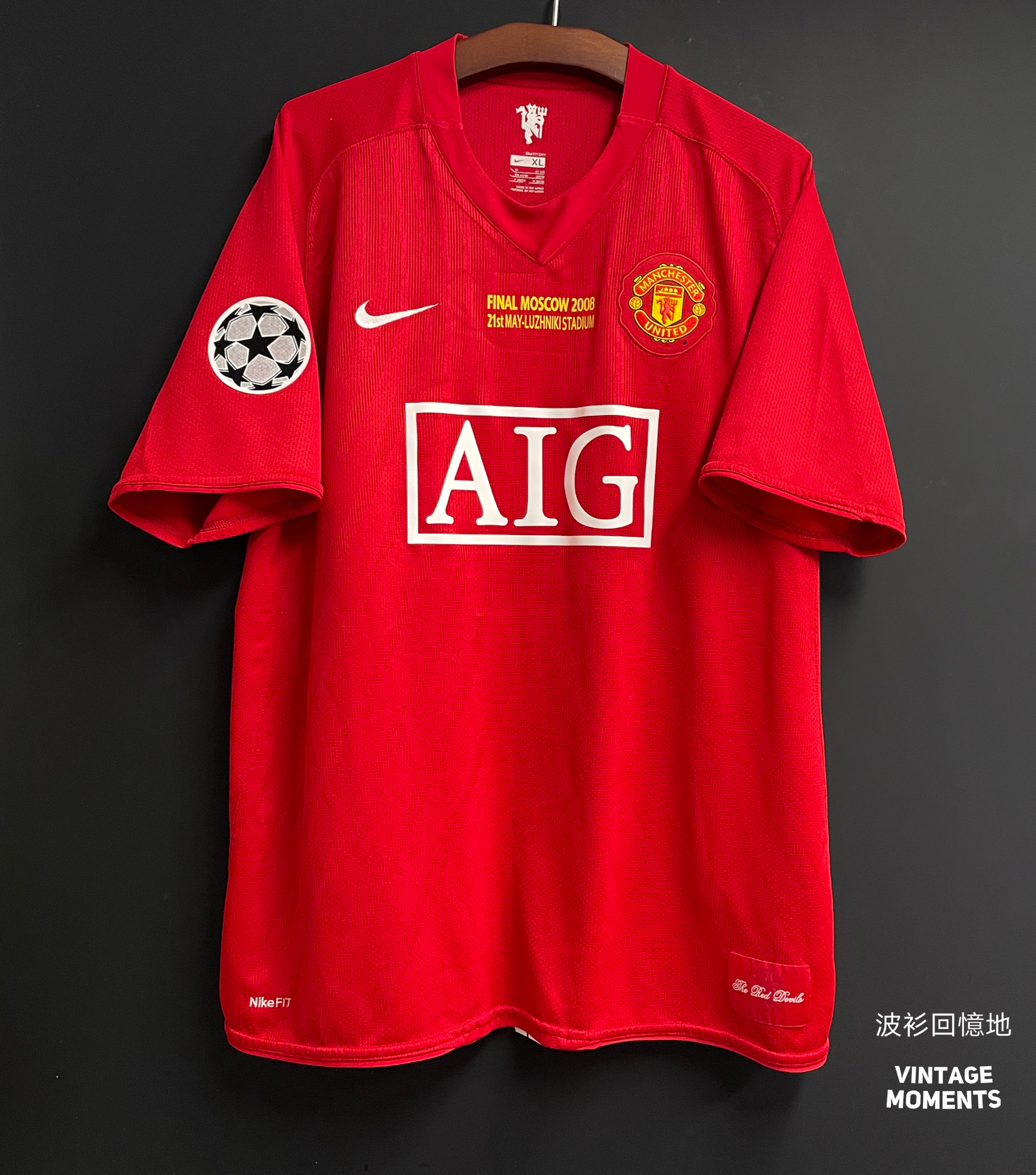 曼聯07/08主場 C朗拿度 MANCHESTER UNITED HOME SHIRT RONALDO