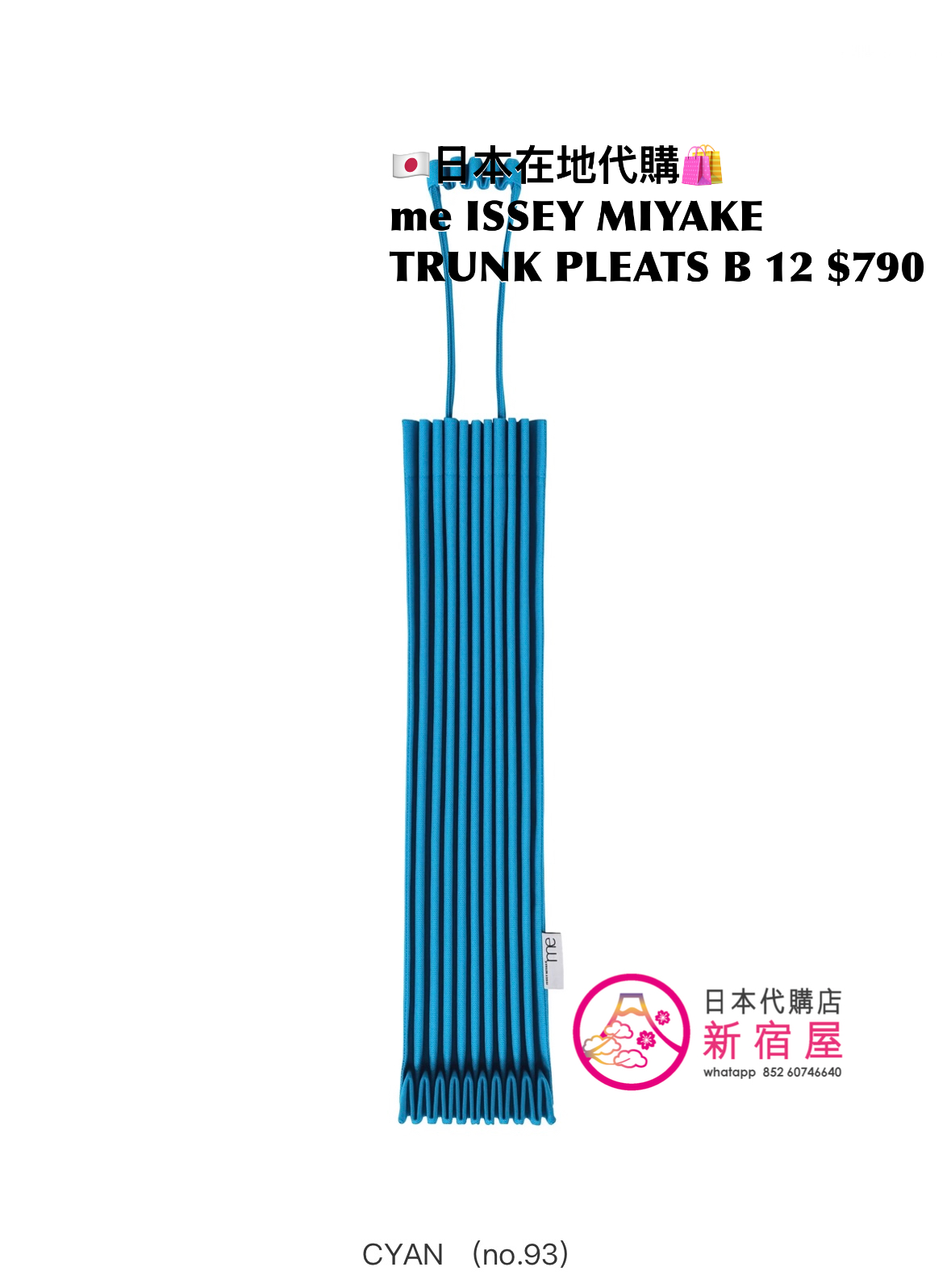 me ISSEY MIYAKE TRUNK PLEATS BAG 12