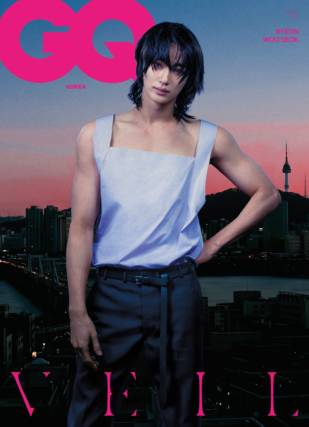 邊佑錫 GQ KOREA 8月號 封面