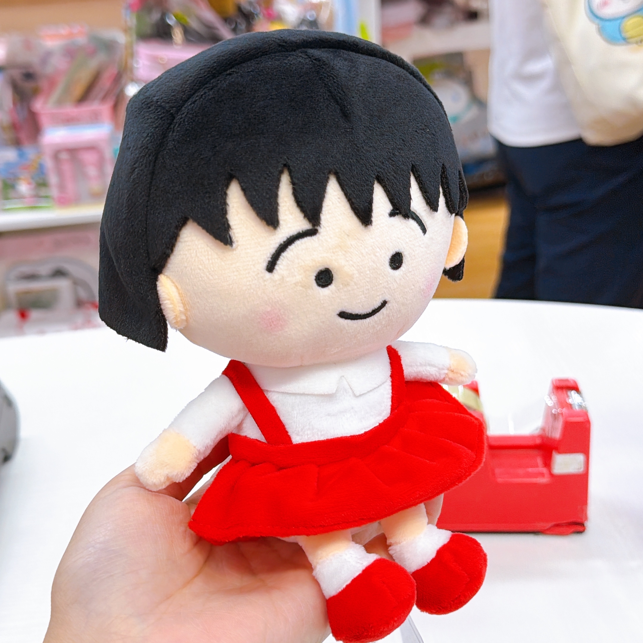 日本直送小丸子15 cm公仔掛飾