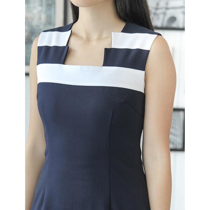 (SOLD OUT)1960s MOD Step-Cut Shift Dress(FM031)