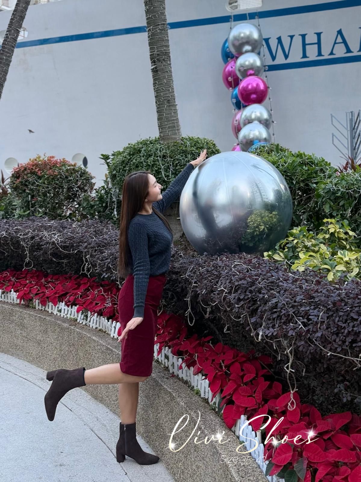 麂皮切爾西修腳踝靴【三色】