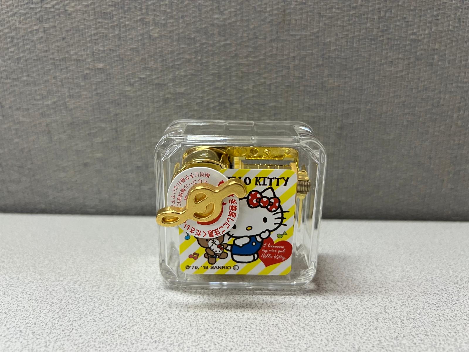 🎌日本直送🎌 Hello Kitty 透明音樂盒