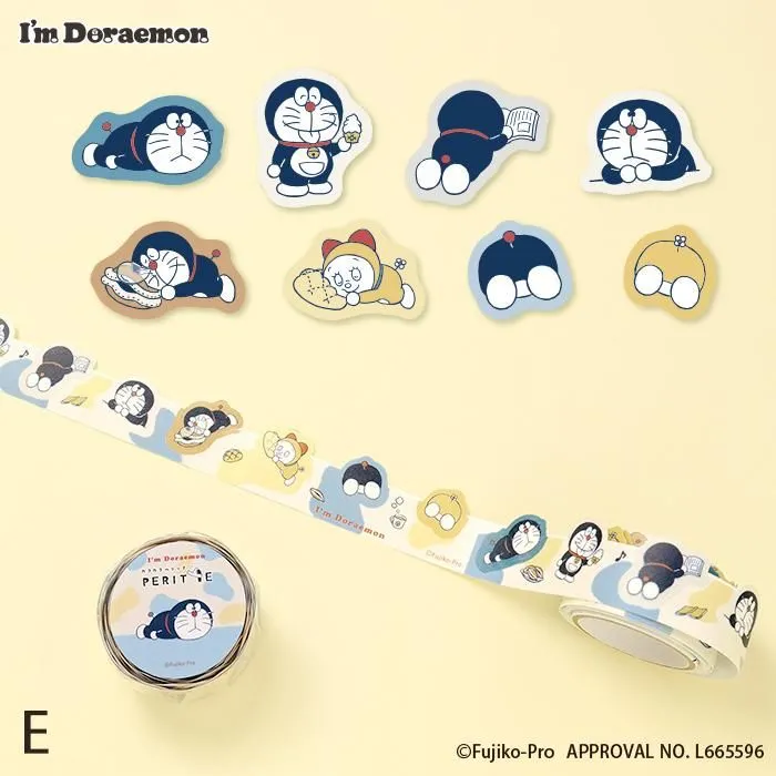 [訂購] 多啦A夢貼紙 卷裝貼紙 MT 紙膠帶 Doraemon文具精品 (日本製)｜四葉草系列