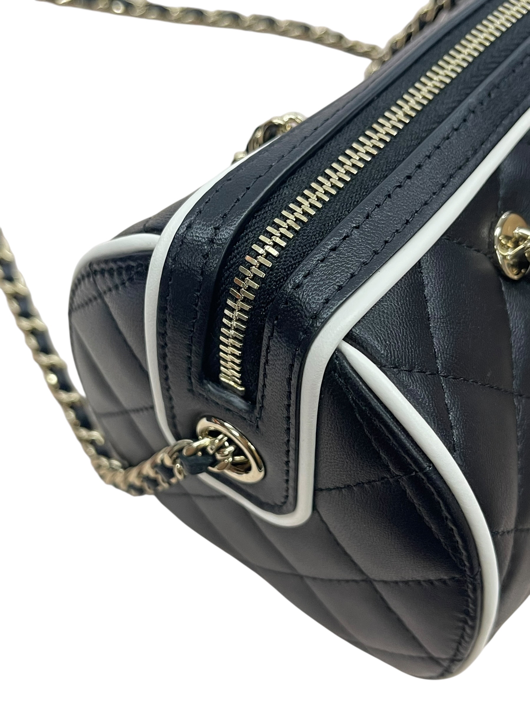 Pre-Owned CHANEL Chanel Mini Quilted Bowling Bag / Product Code:081311