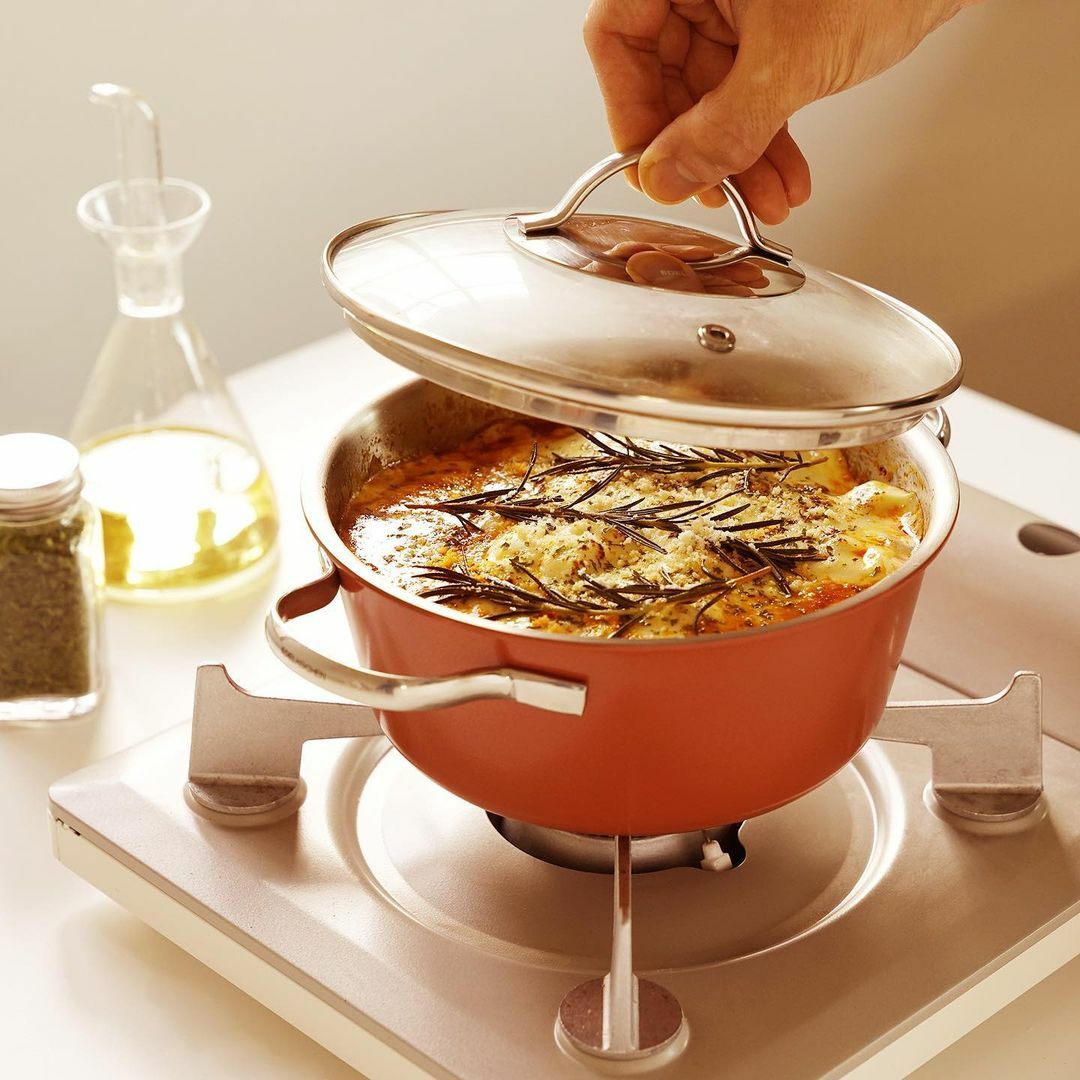 Edelkochen 5層不鏽鋼組合鍋具3件套裝 (適用於電磁爐)