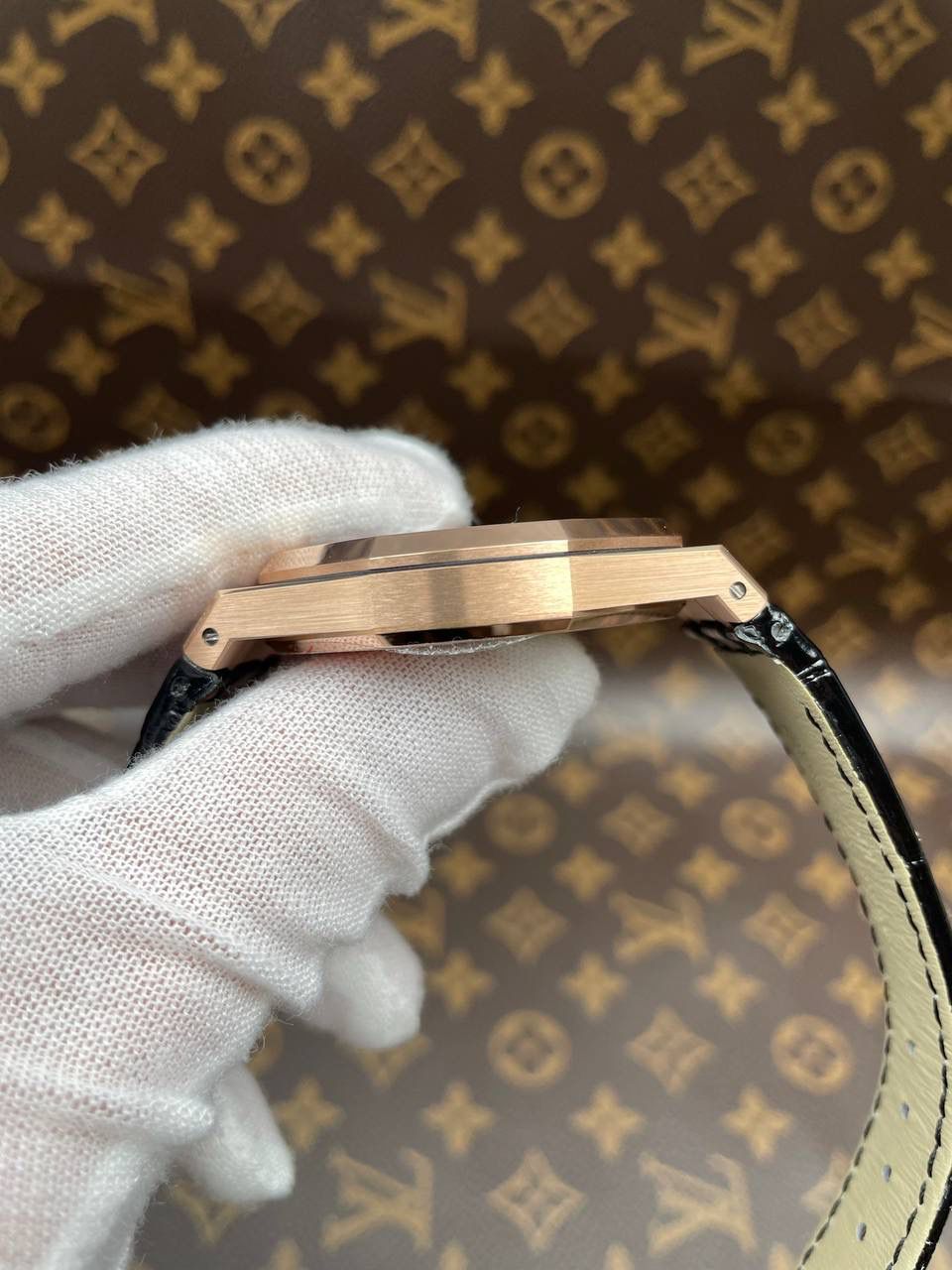 🚀皇家橡树15400 玫瑰金皮带款💯