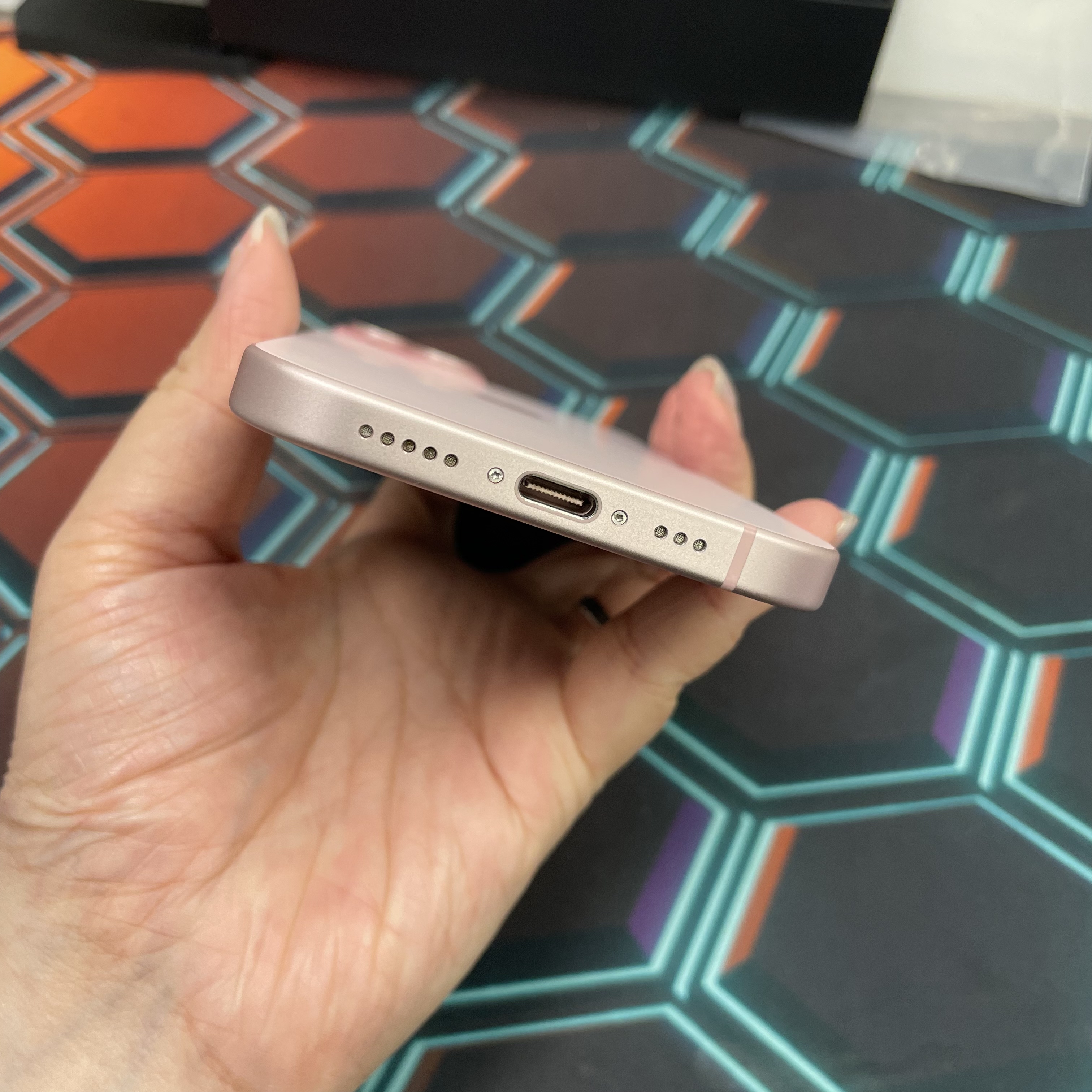 *7765 15 完美機 256GB 電93 粉色 pink