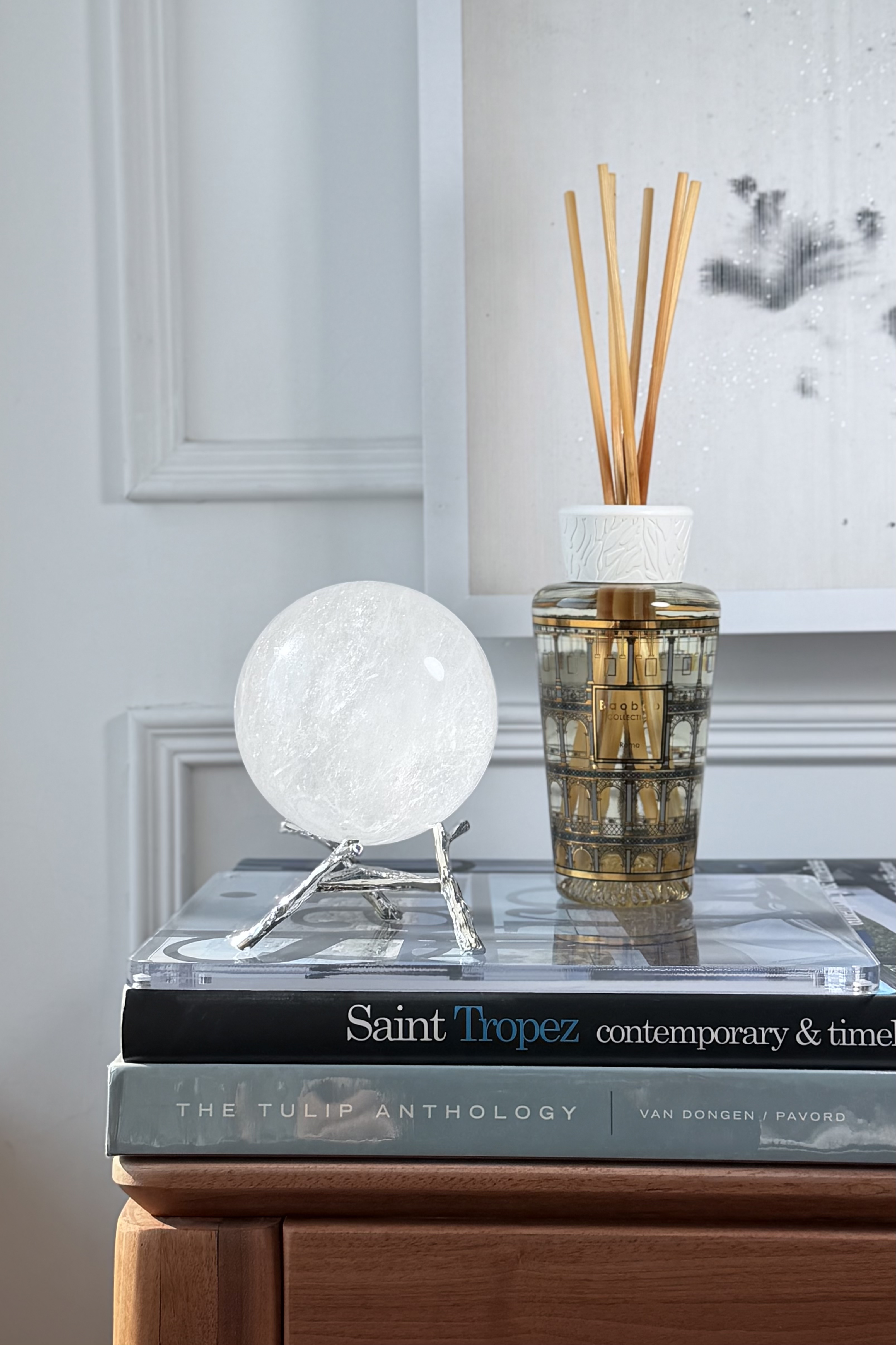  ༒1.1kg+白水晶球༒ CQOO62C7FG11mS-RA10*6tm  