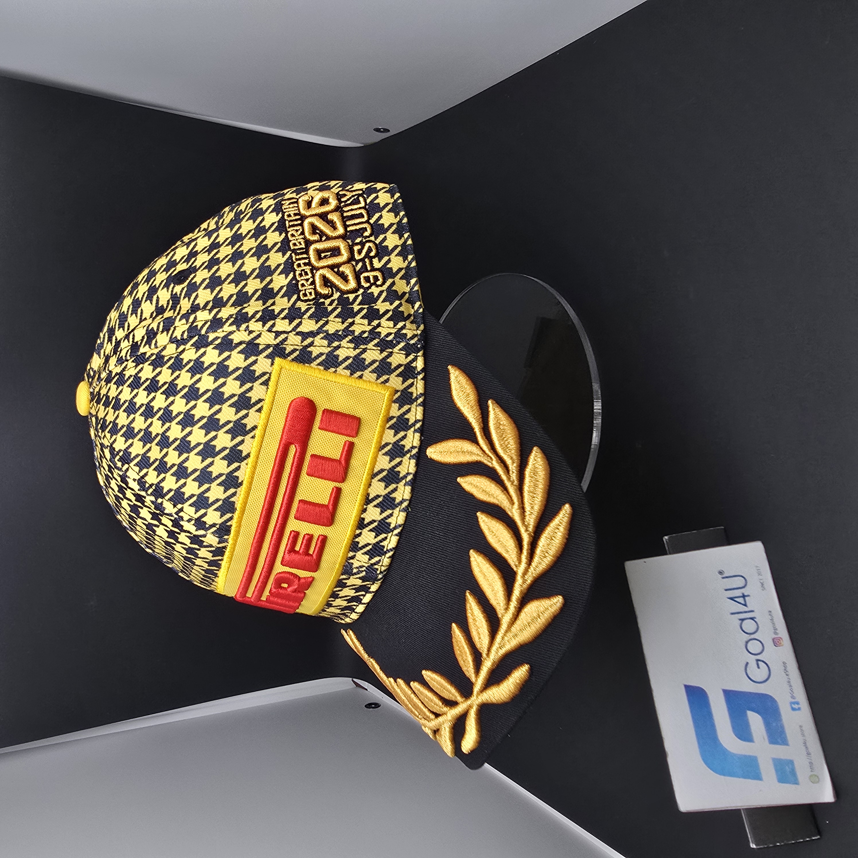 F1 Pirelli倍耐力 2026 英國銀石站特別版 P1冠軍帽 PIRPC0117