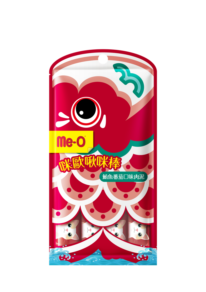Me-O咪歐啾咪肉泥 貓條 (4條/包）