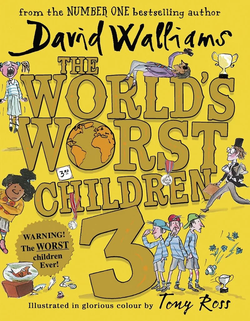 The World's Worst Children by David Williams 世界上至糟糕的孩子 大衛威廉姆斯幽默小說｜3 books｜彩繪版