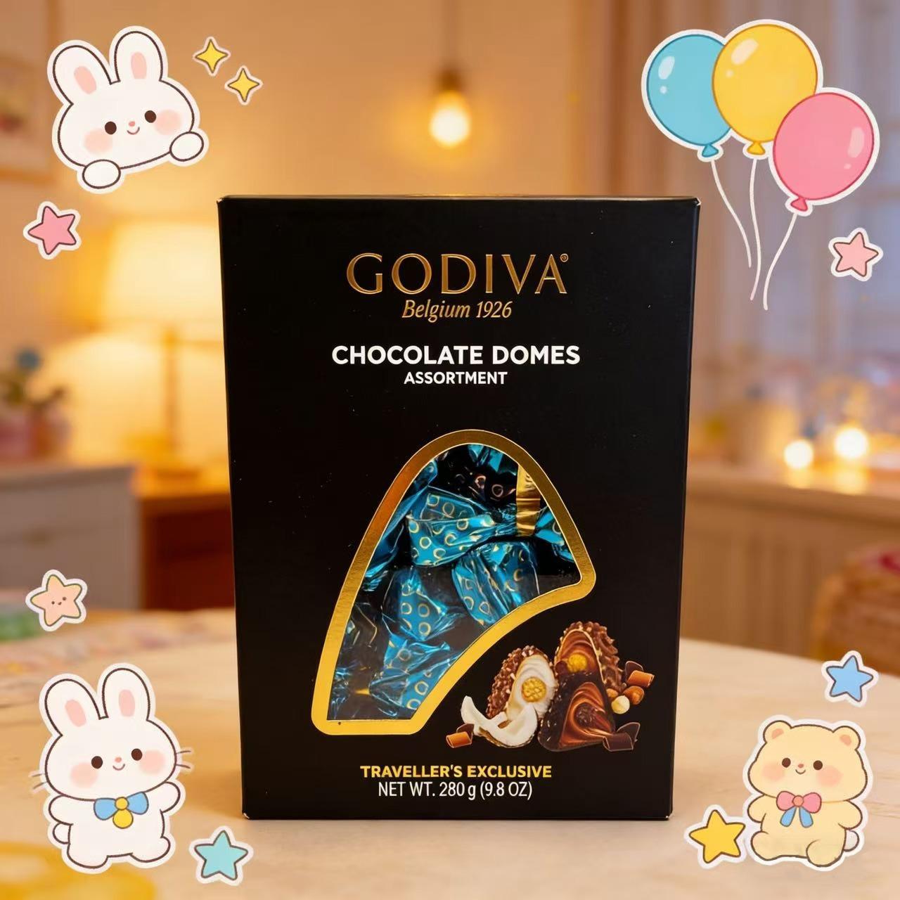 比利時 GODIVA 朱古力塊禮盒200G