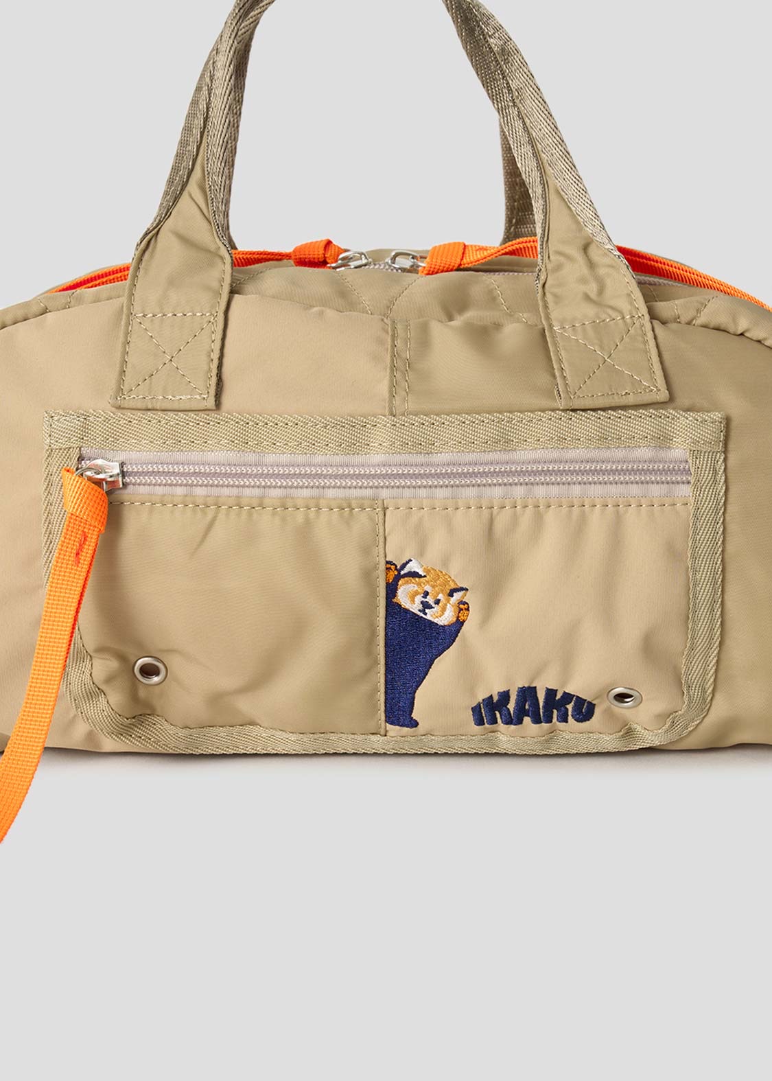 📦訂購 日本限定 CONTROL FREAK x graniph IKAKU Red Panda 小熊貓 波士頓單肩包