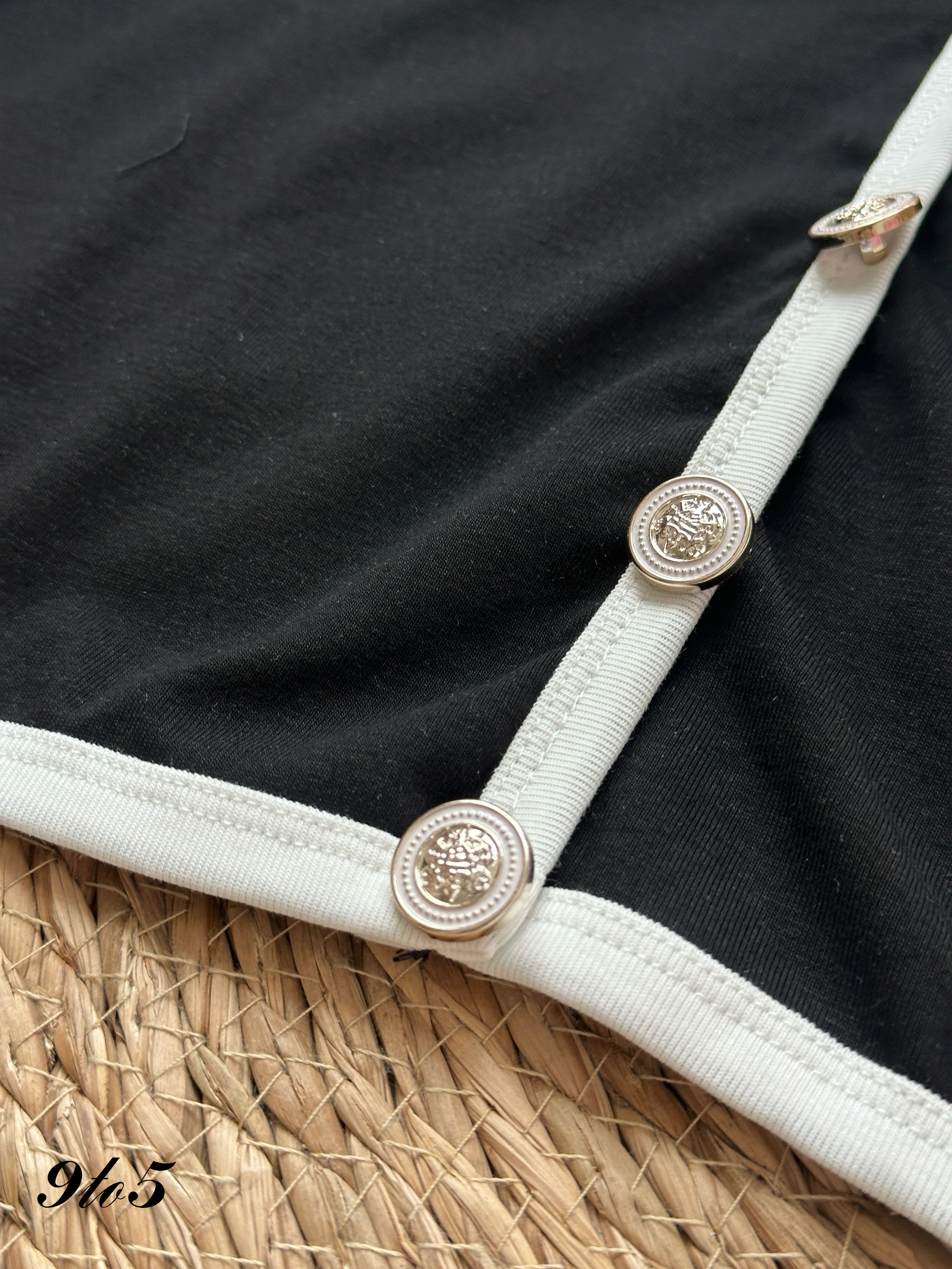 T4058 Round Neck Crop Top - 4 Colors 