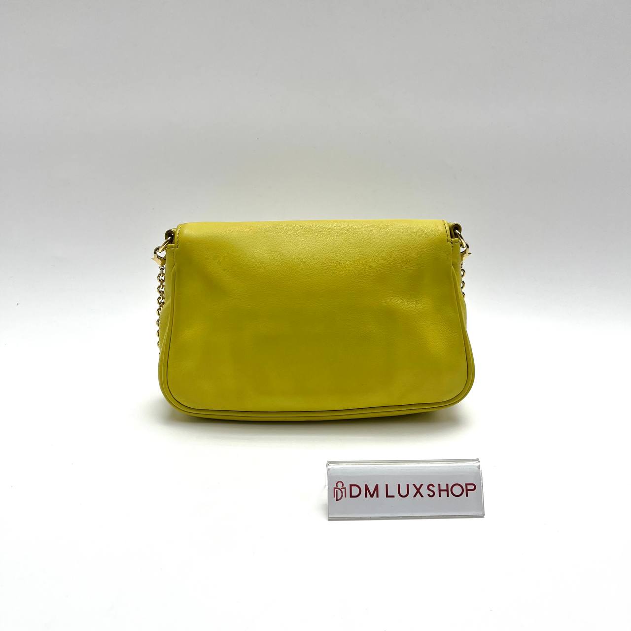 Fendi Fendista Pochette Crossbody Bag Yellow