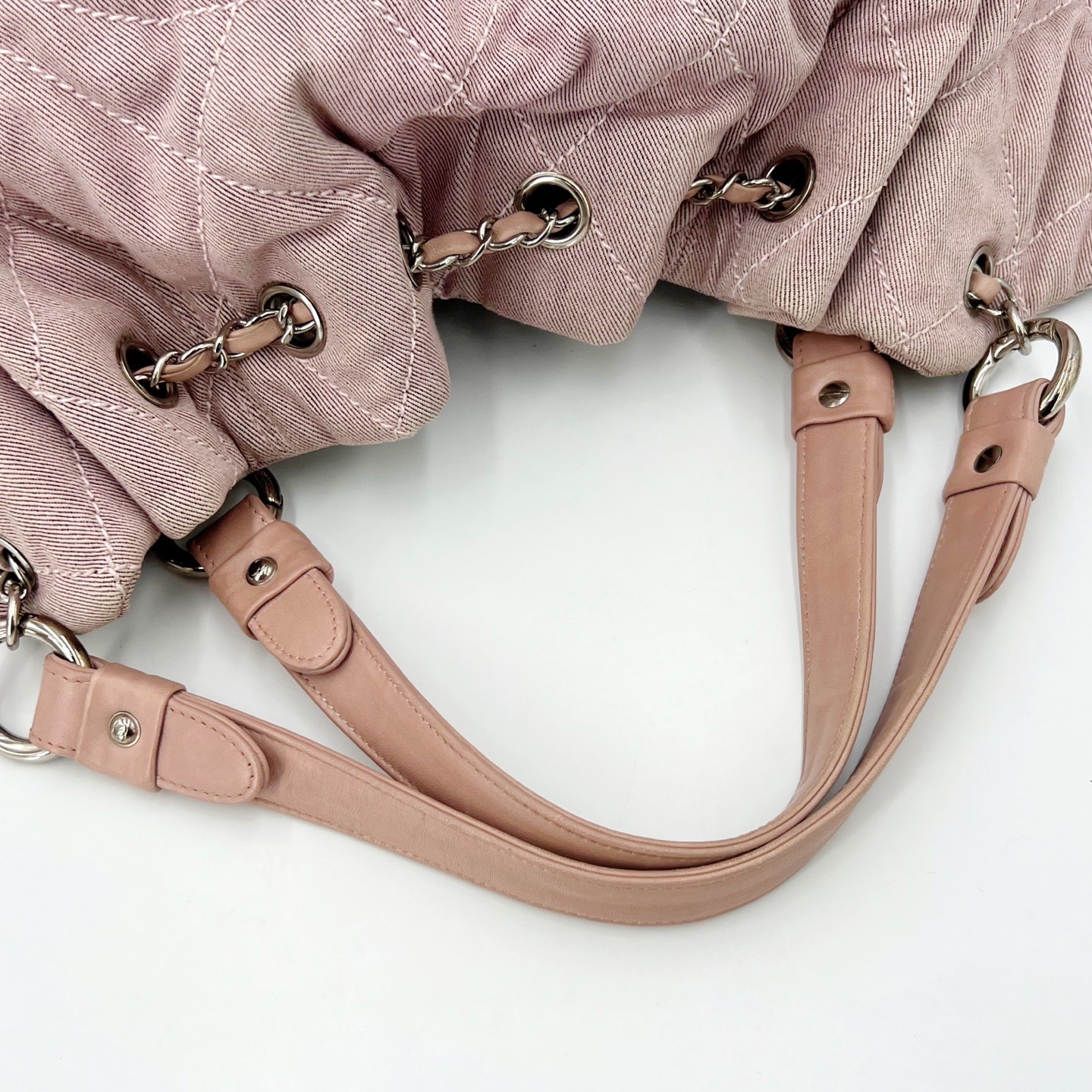 【預訂貨品】CHANEL 粉牛仔tote bag