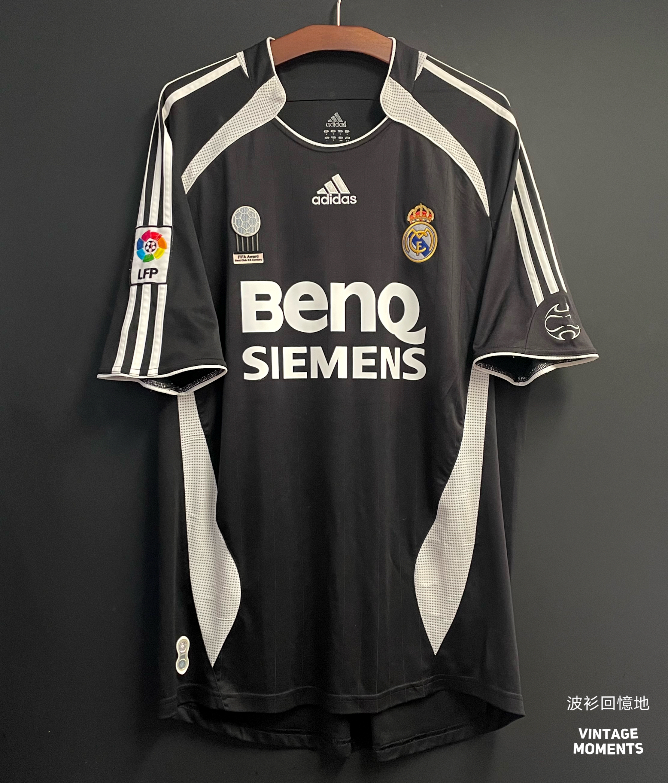 皇馬06/07客場 碧咸 REAL MADRID AWAY SHIRT BECKHAM