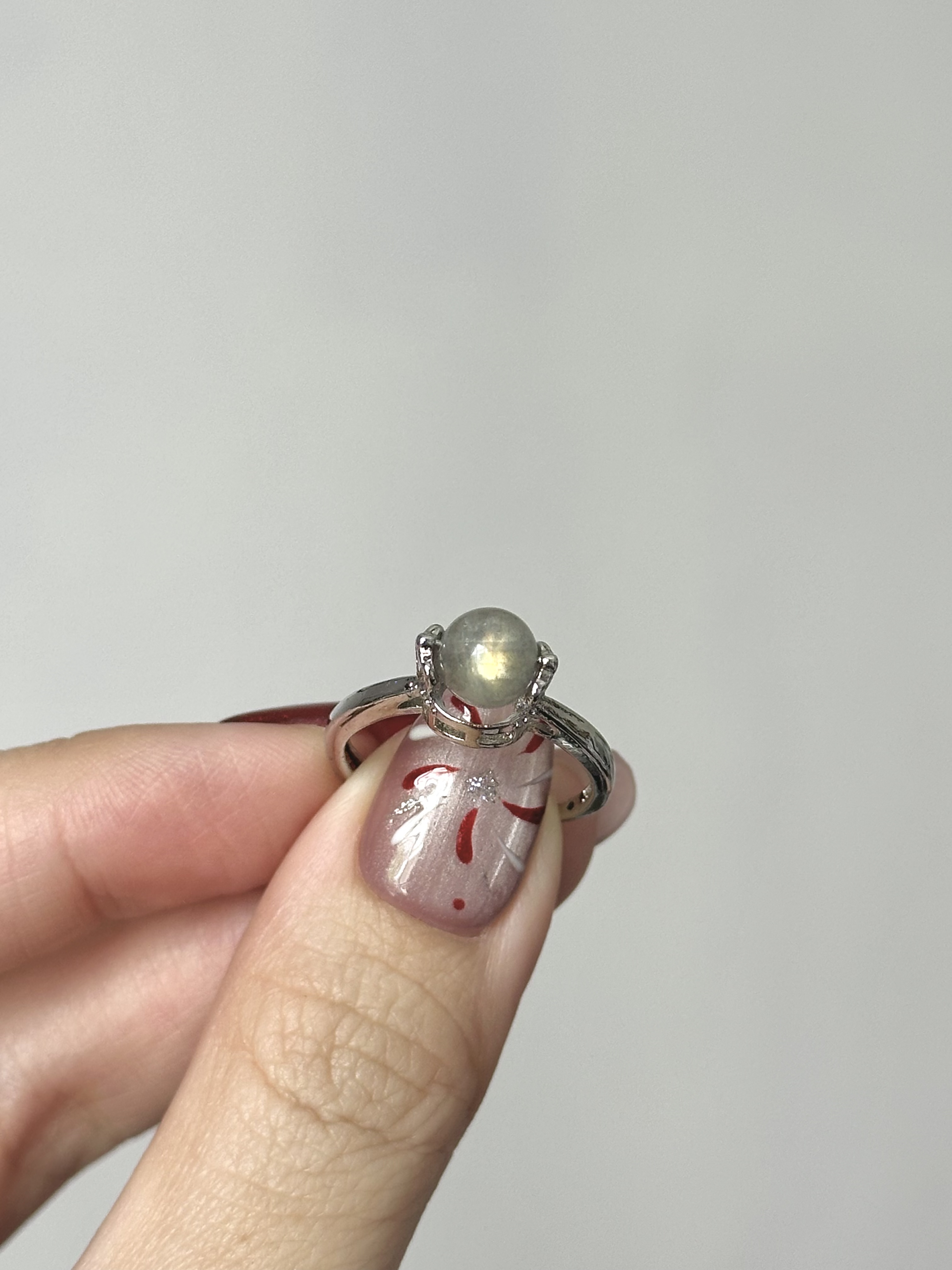 Labradorite Ring 拉长石转运戒指