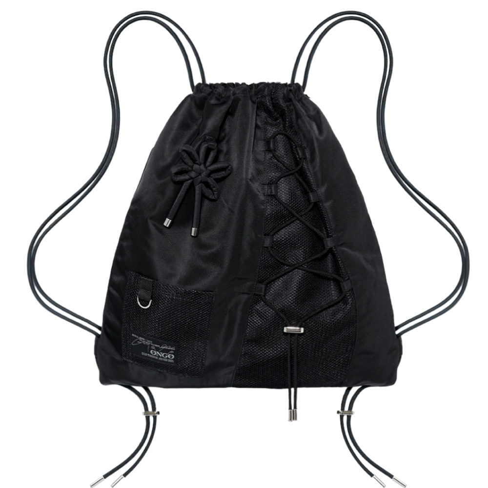 ONGO - FLOWER MESH STRING BAG