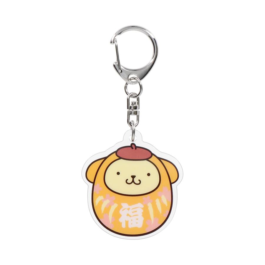 Sanrio-達摩亞克力掛件 - 布丁狗