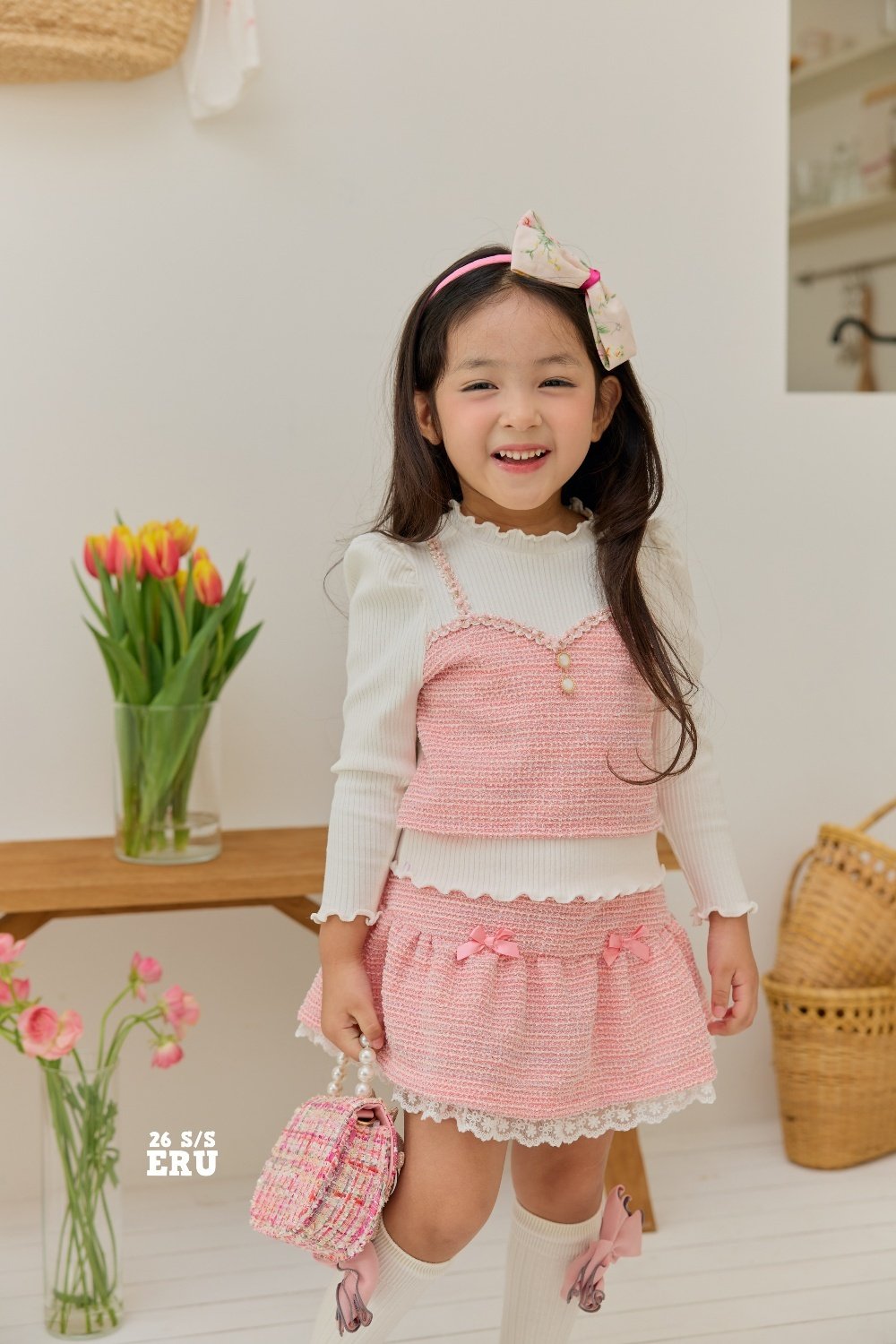 假兩件 Top / 蝴蝶結🎀 裙