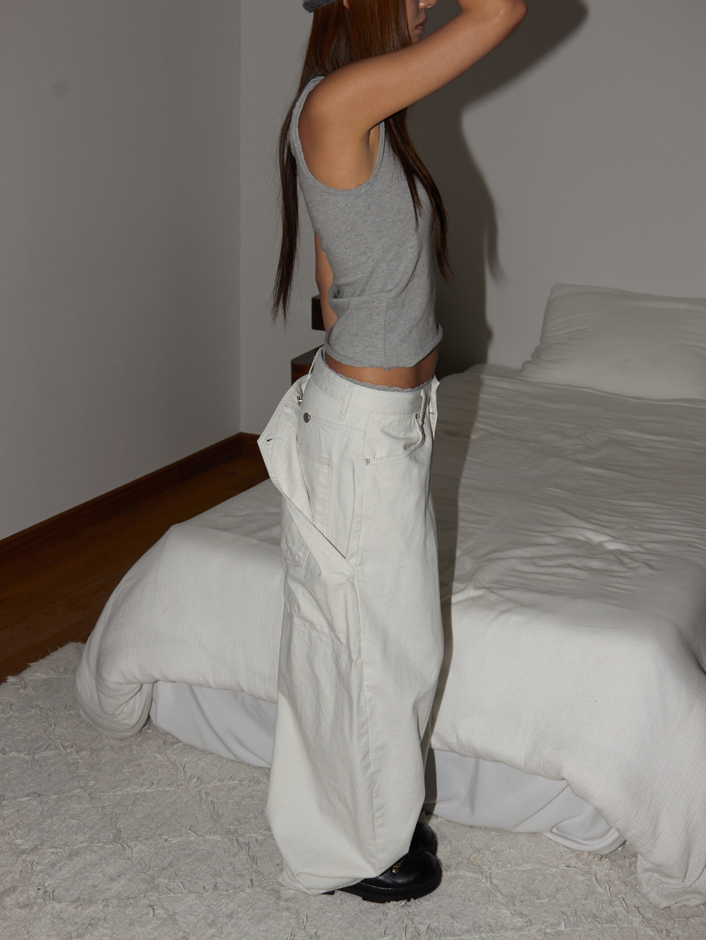 Convertible Wide-Leg Pants