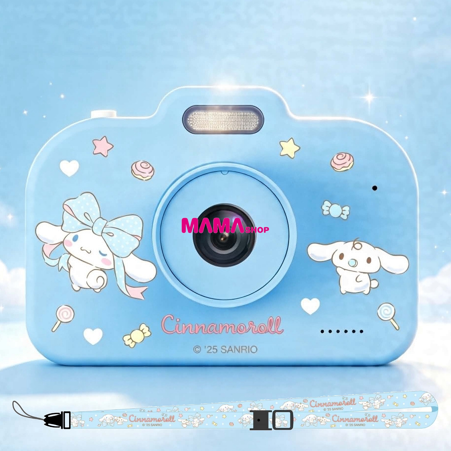 原裝正版Sanrio Characters迷你數碼相機