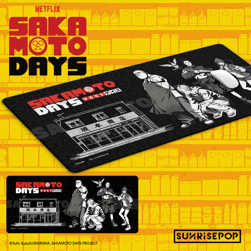 📦訂購 台灣代購 SUNRISEPOP 坂本日常 坂本商店 大滑鼠墊 Mouse Pad
