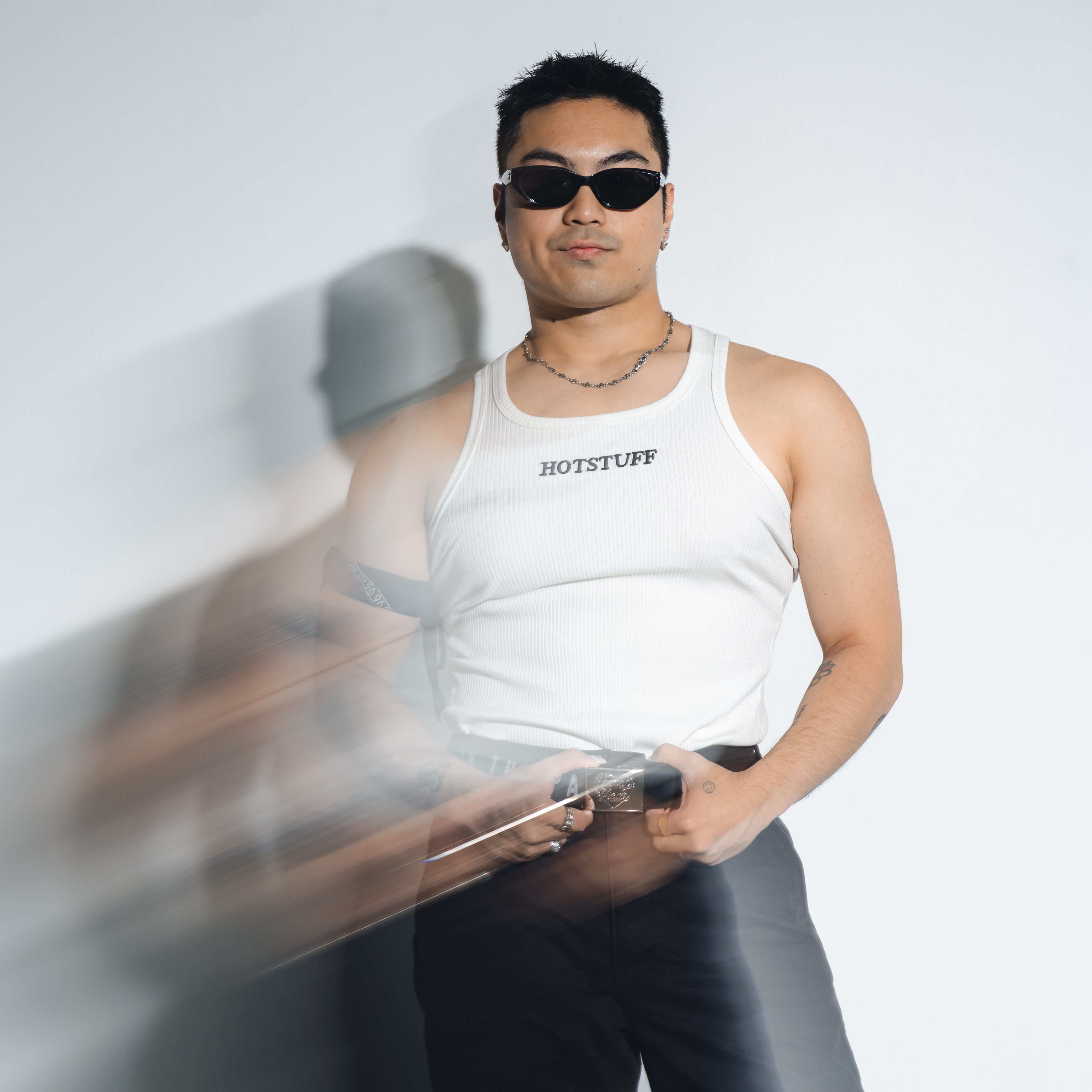 HOTSTUFF LOGO TANK-TOP