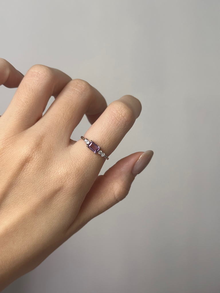 紫水晶戒指 ｜ Amethyst Ring S925
