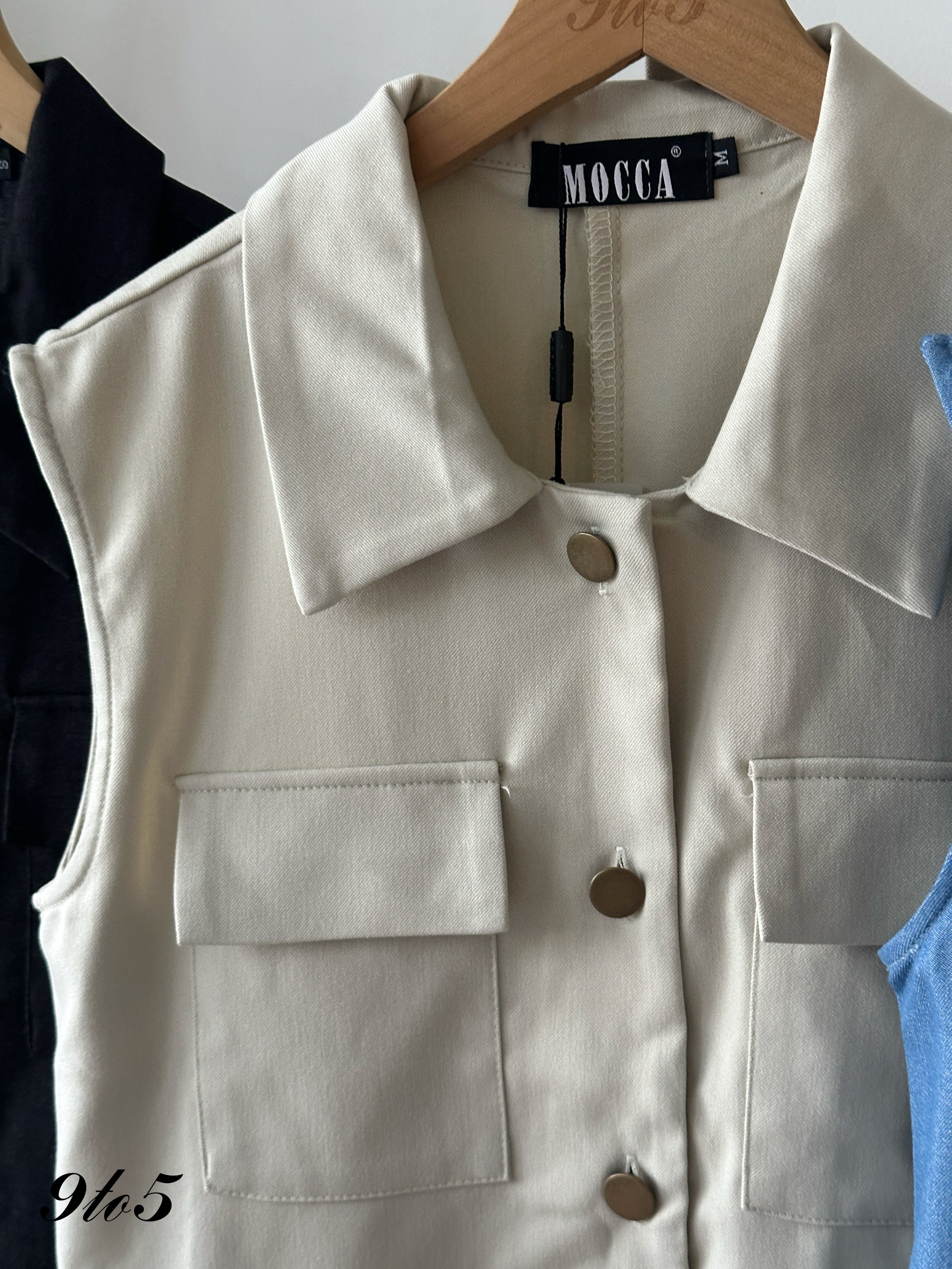 D2363 Long Vest Matching Set - 3 Colors 