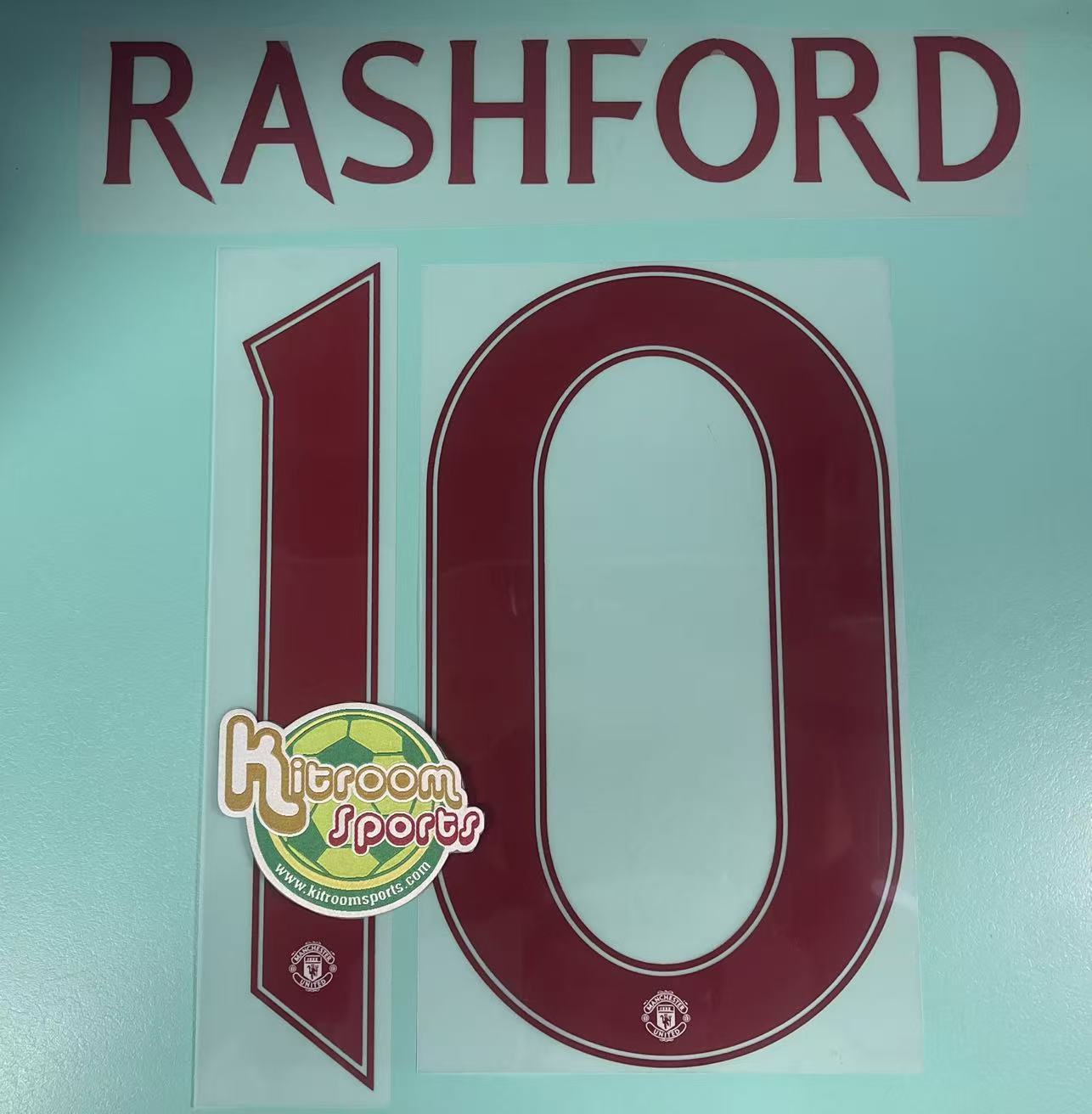 2023-24 Manchester United 3RD UCL Nameset #10 RASHFORD
