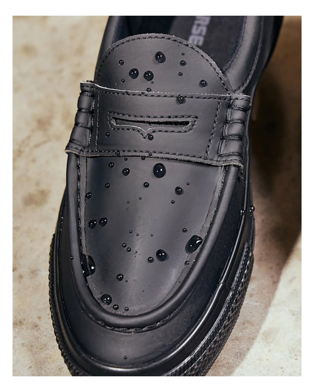 日本代購【 2026新產品 日本直送 日本限定 Converse All Star 撥水防雨 全黑 樂福鞋 男女兼用 | ALL STAR WR SL LOAFER  • Water-Repellent & Japan Exclusive unisex  】﻿