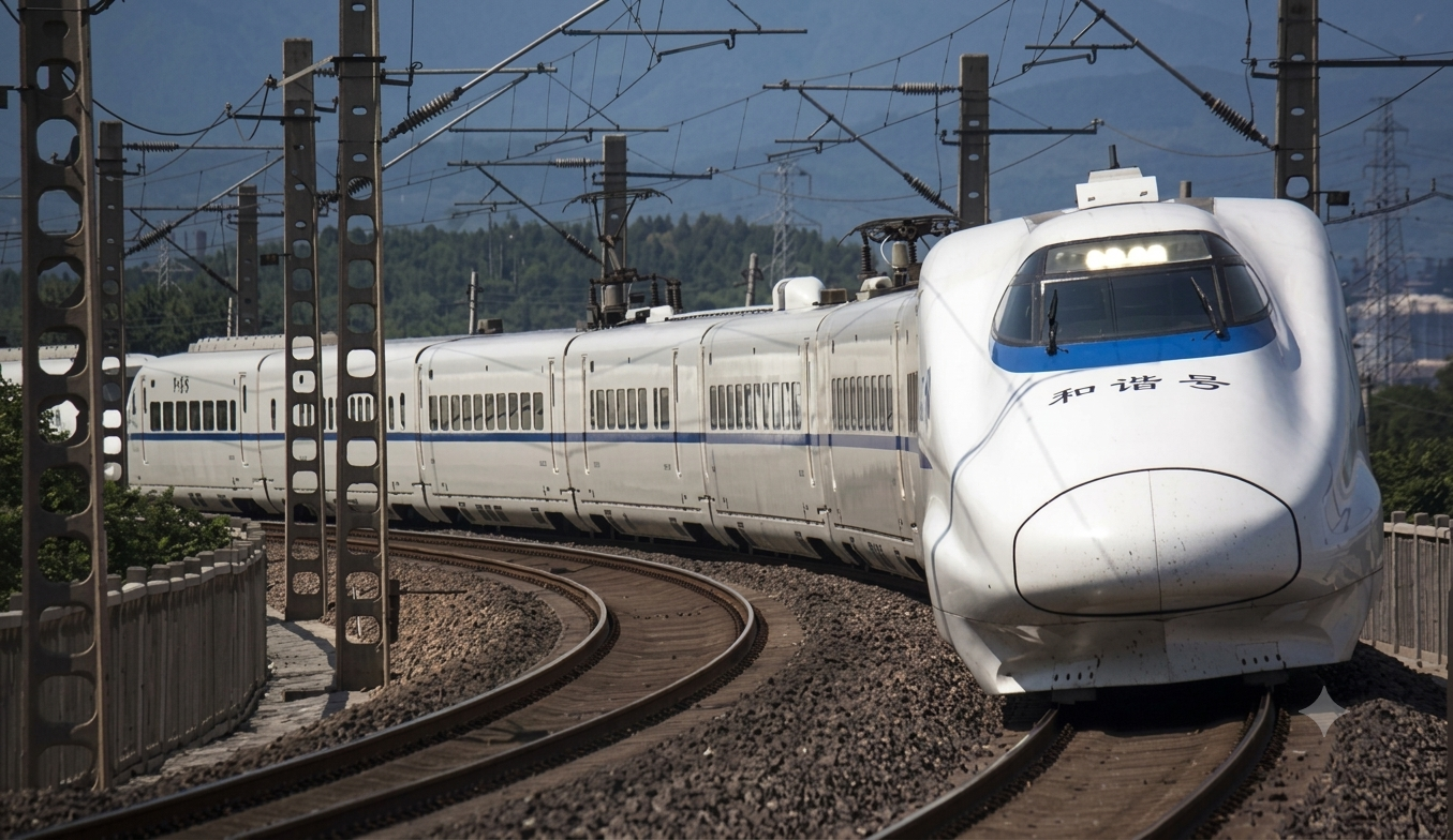 Kunter China High Speed Train CRH2 8pcs set