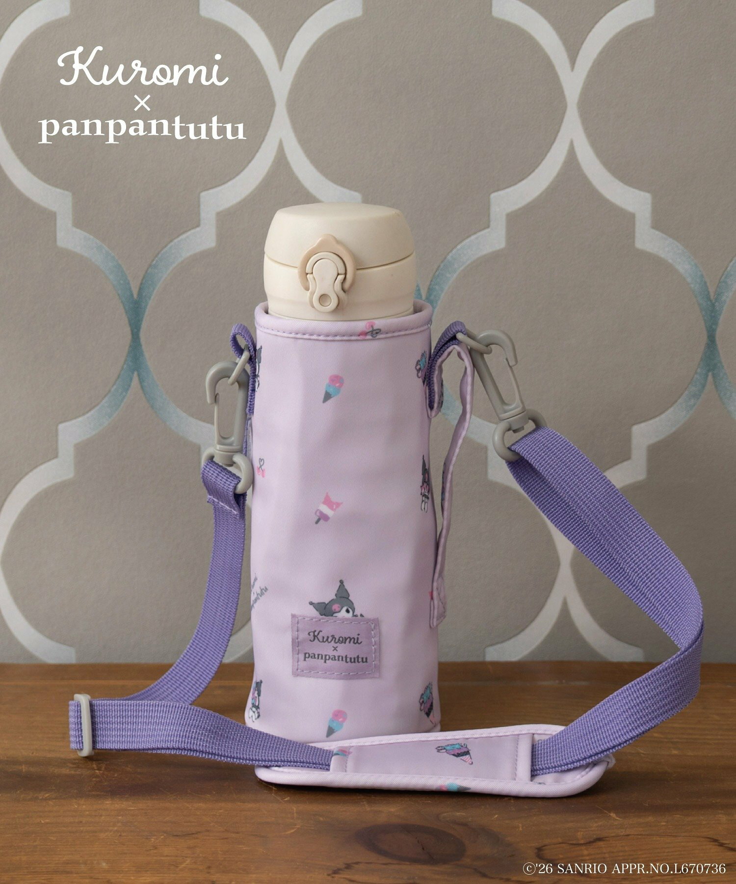🆕【⭐訂購⭐】日本直送🇯🇵 🌀panpantutu x #Sanrio 防水 保溫 水樽袋［3款選］🌀[ELID-0032][261006]