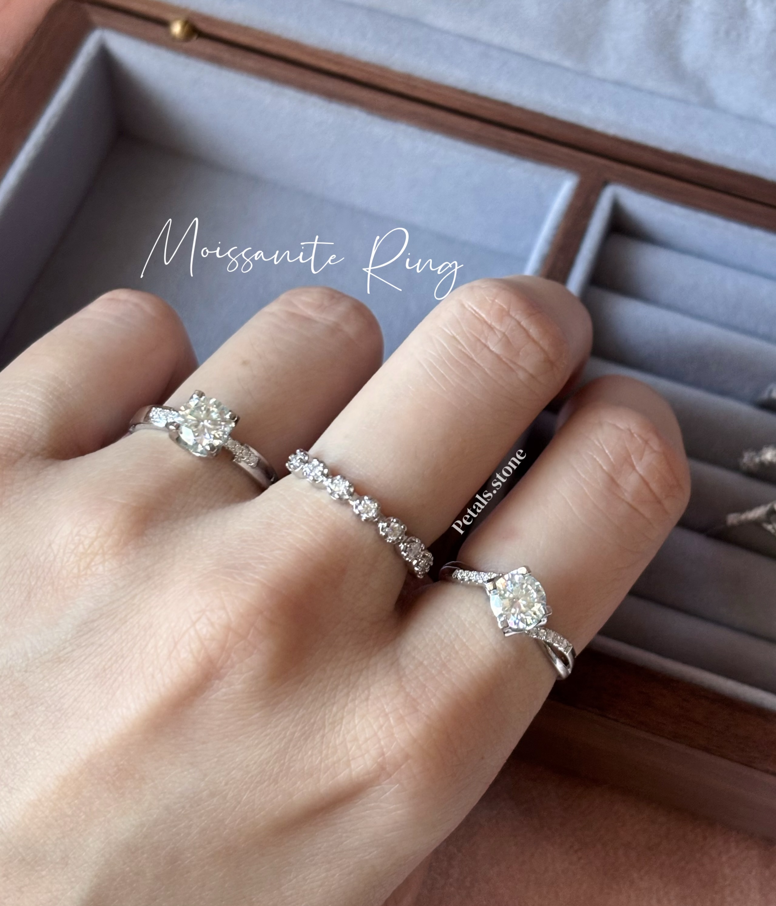 💍Moissanite Ring | 莫桑鑽系列戒指